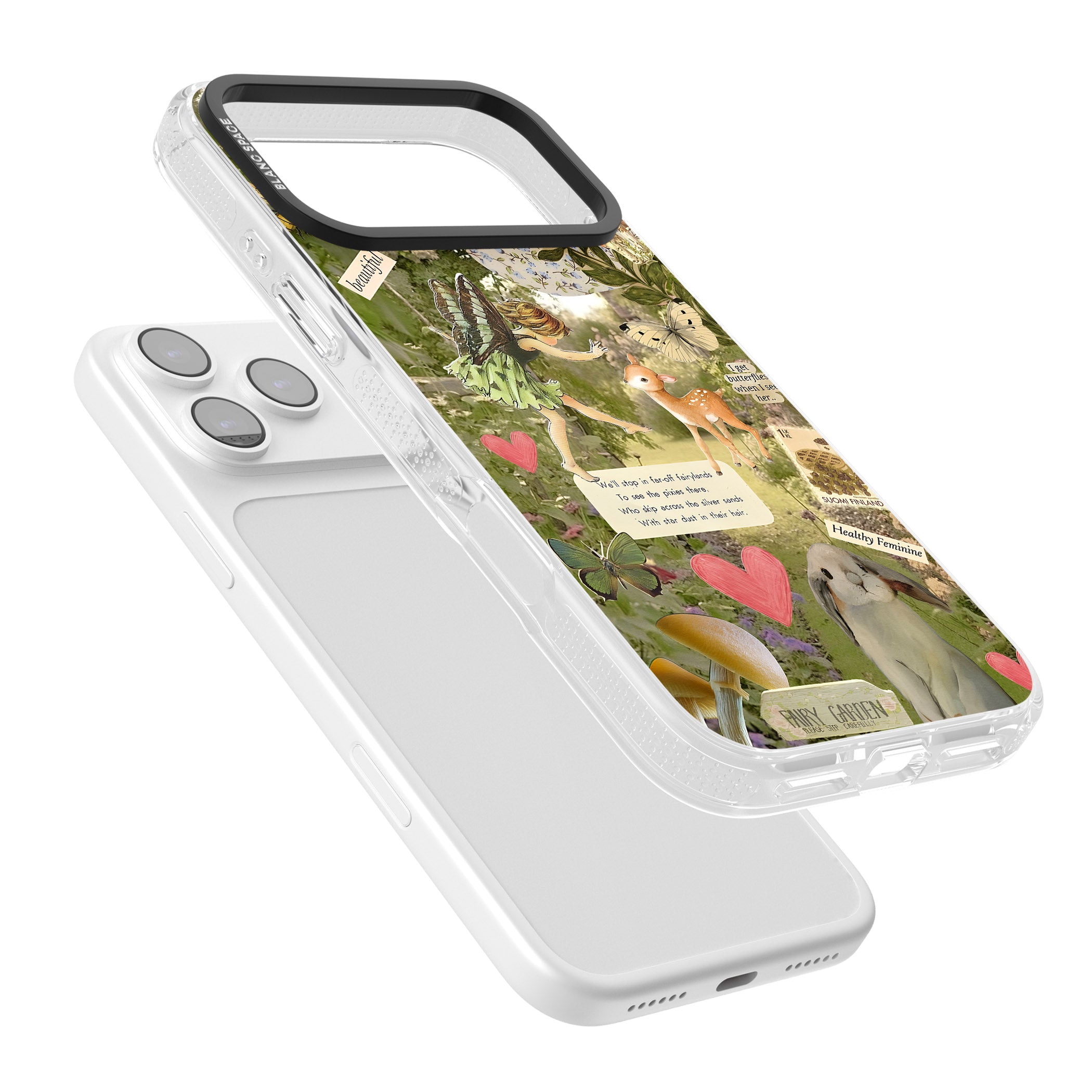 Soft Fairy iPhone 17 Pro Impact Air Clear Phone Case Colours