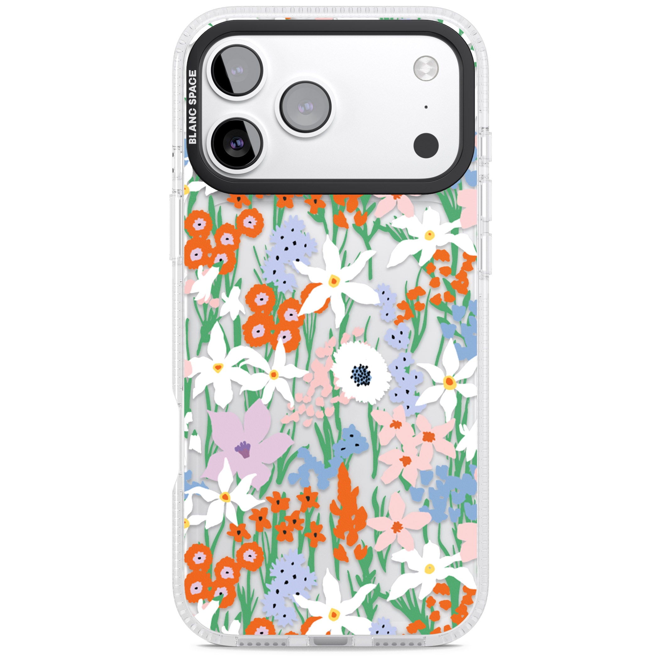 Floral Bouquet: Vibrant Blooms iPhone 17 Pro Impact Air Clear Phone Case