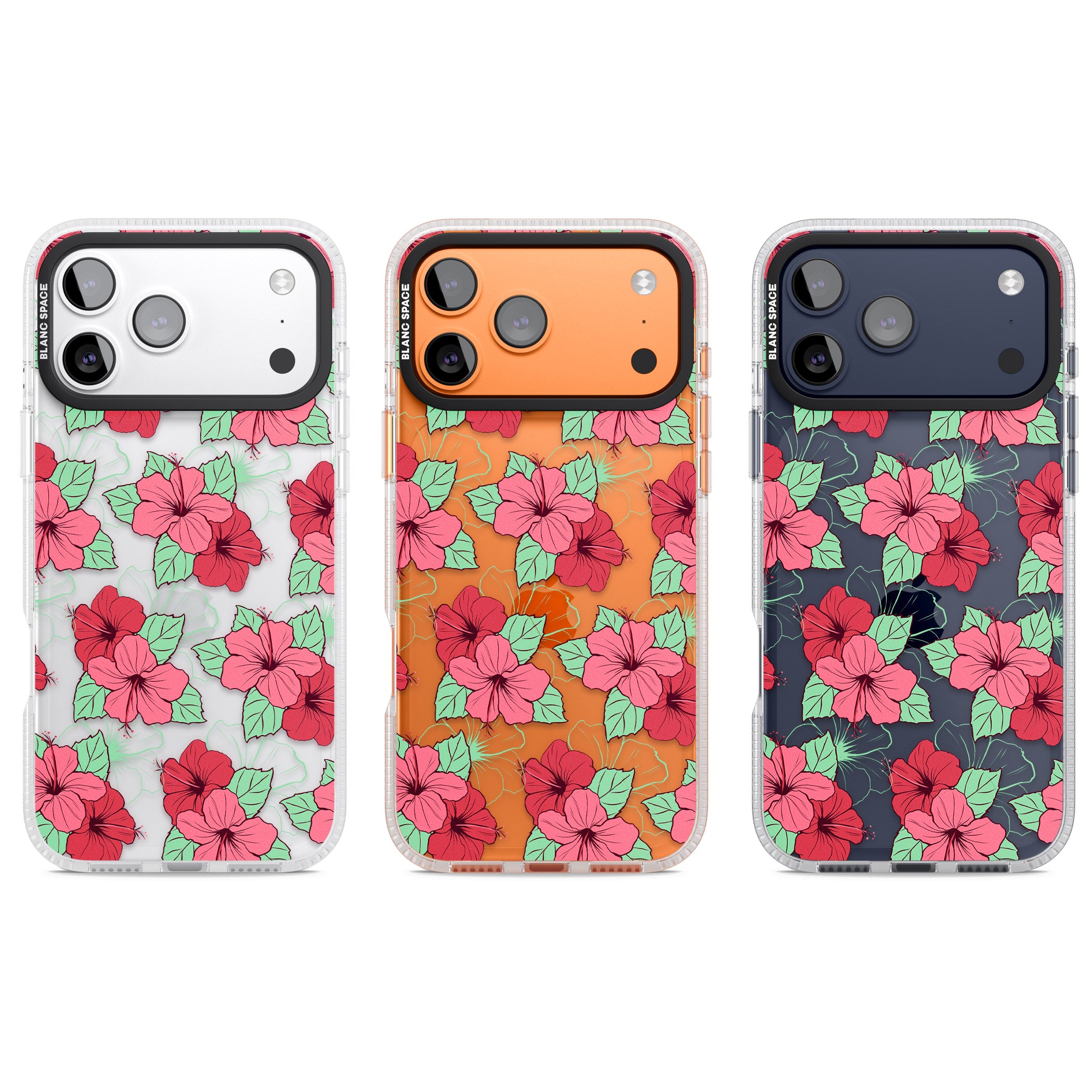 Pink Peony iPhone 17 Pro Impact Air Clear Phone Case APT Impact Protection