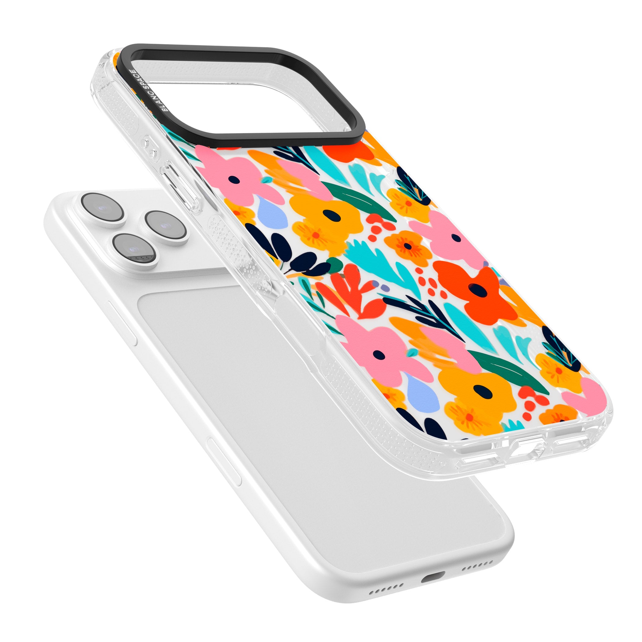 Floral Fiesta iPhone 17 Pro Impact Air Clear Phone Case Colours
