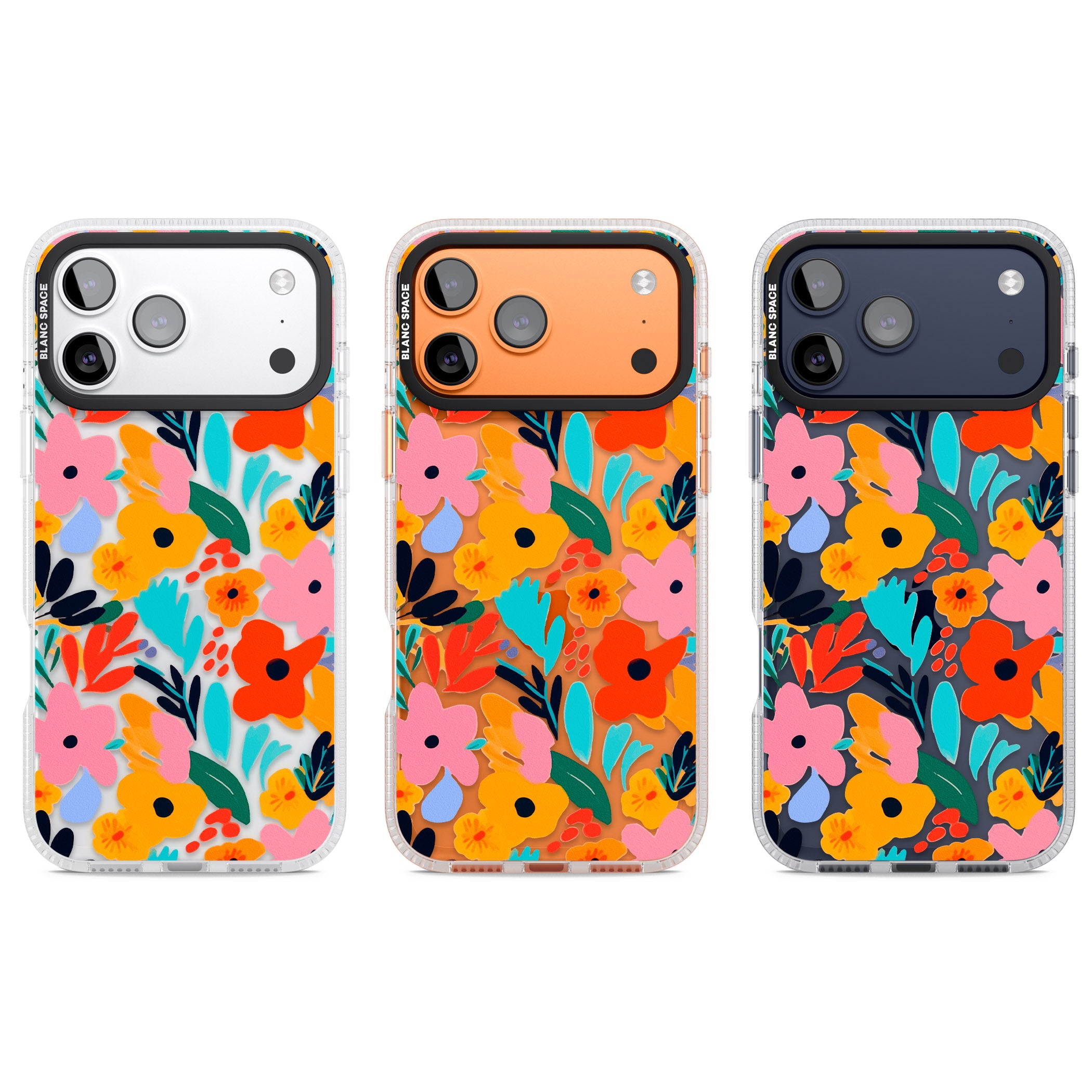 Floral Fiesta iPhone 17 Pro Impact Air Clear Phone Case APT Impact Protection