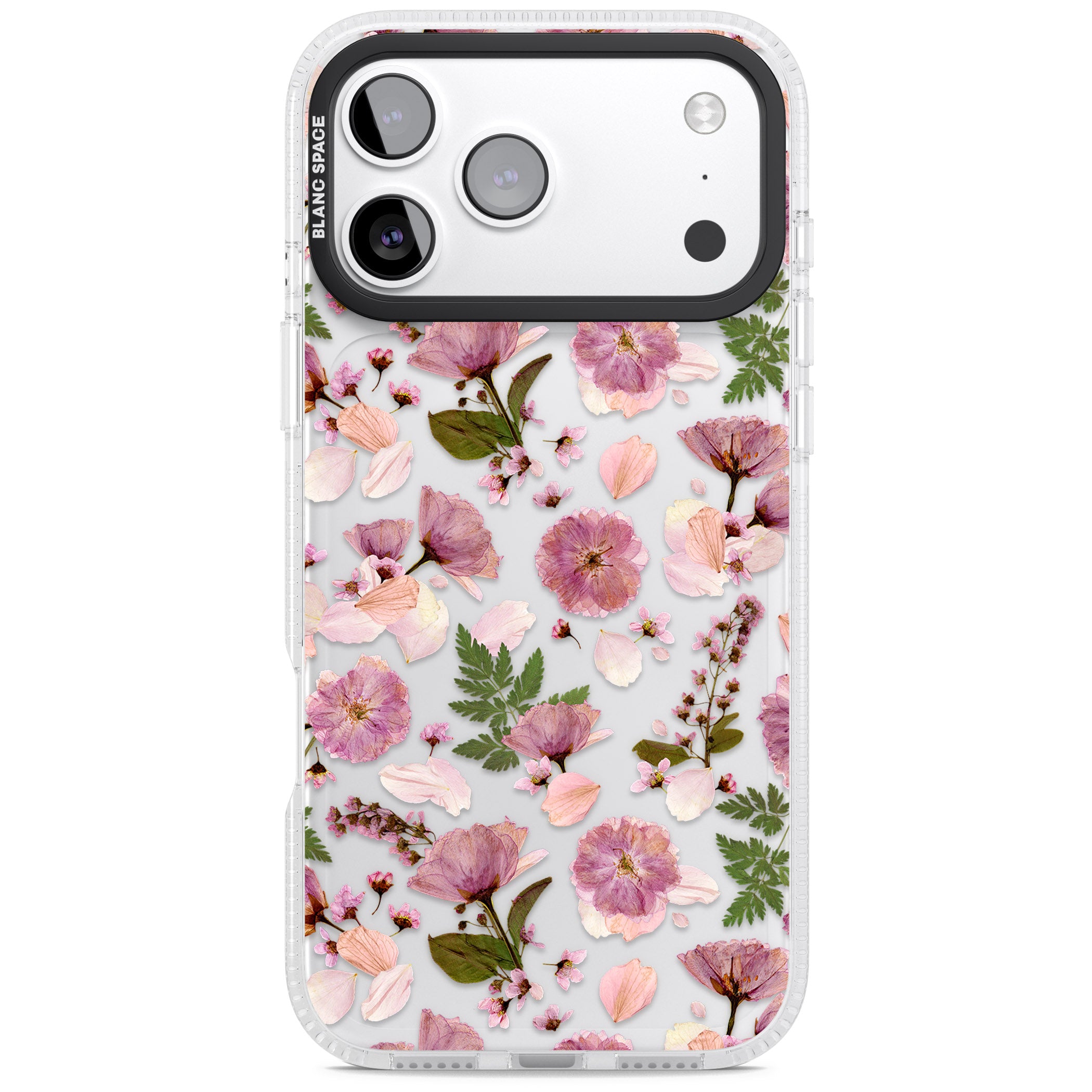 Floral Fantasy Menagerie iPhone 17 Pro Impact Air Clear Phone Case