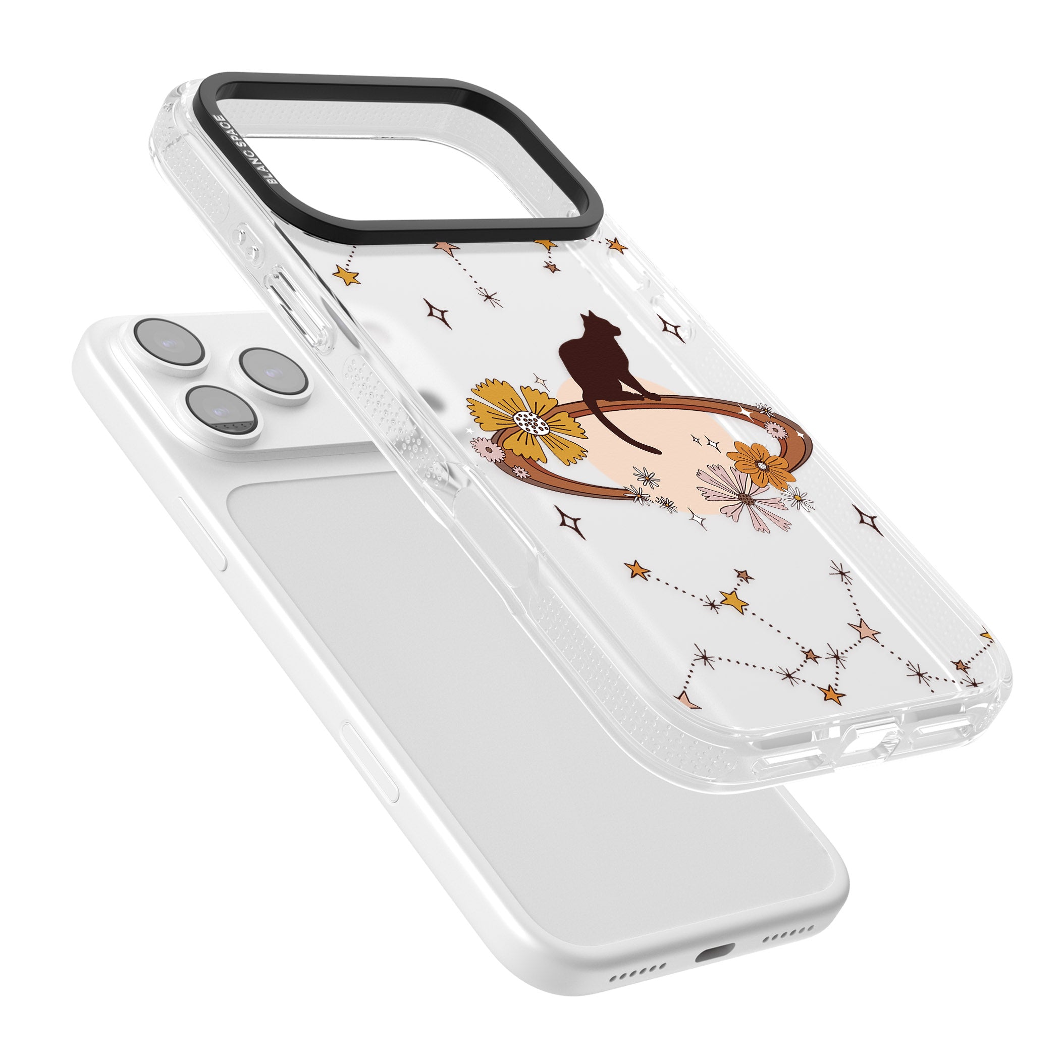 Feline Phenomenon iPhone 17 Pro Impact Air Clear Phone Case Colours