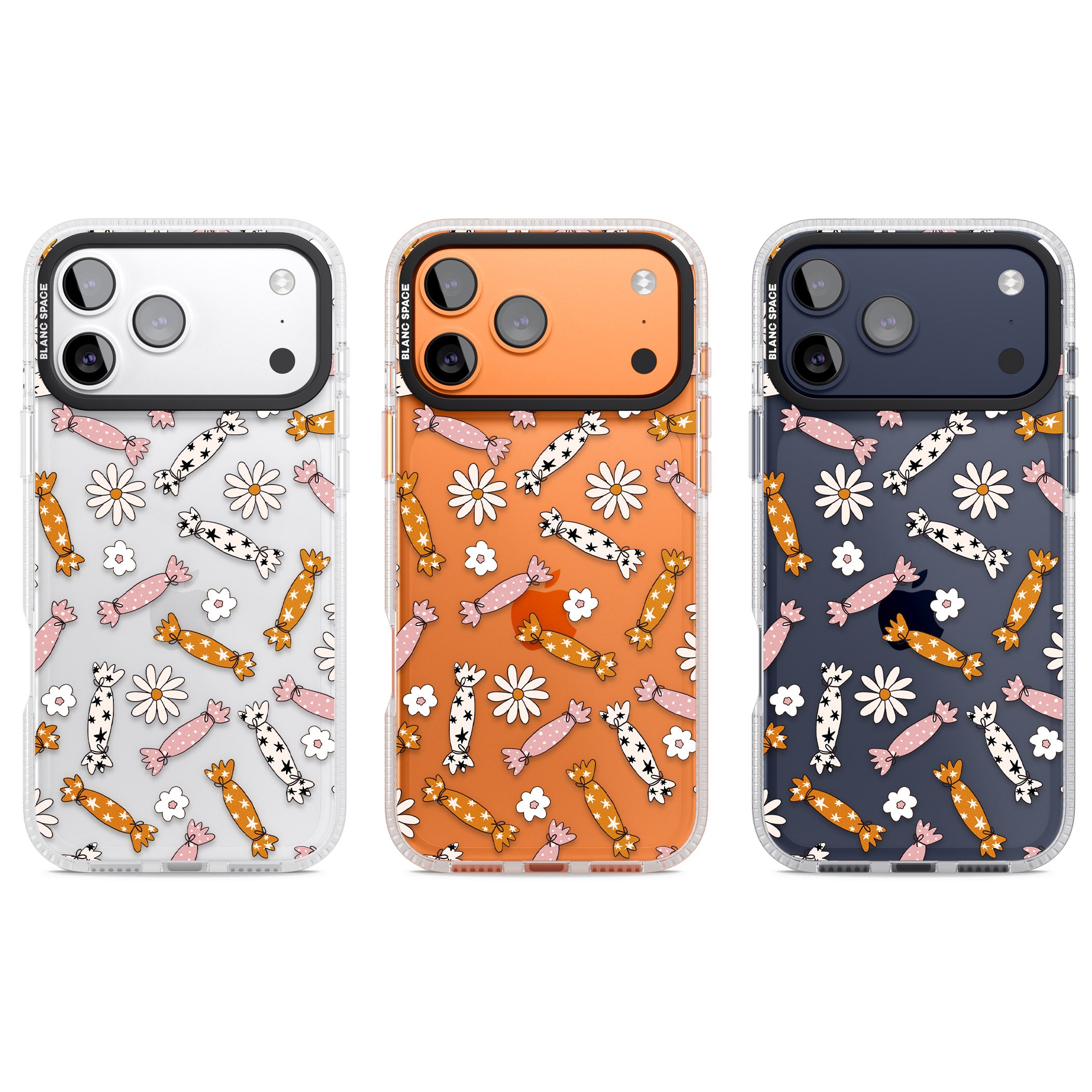 Floral Candy iPhone 17 Pro Impact Air Clear Phone Case APT Impact Protection