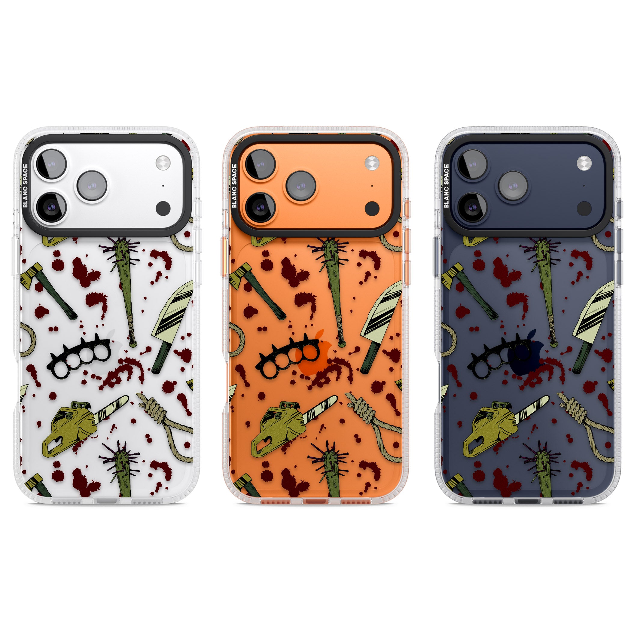 Movie Massacre iPhone 17 Pro Impact Air Clear Phone Case APT Impact Protection