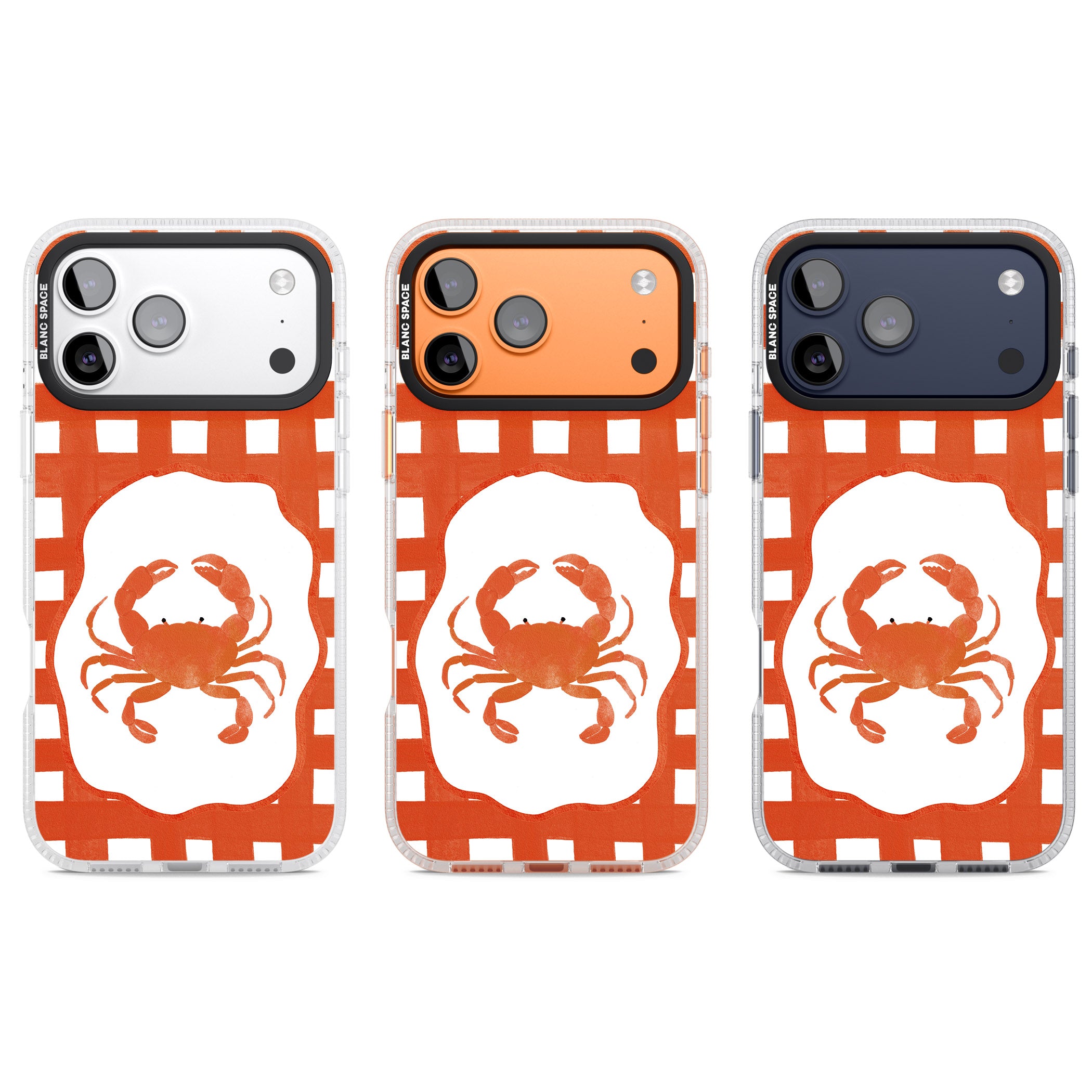 Red Lobster iPhone 17 Pro Impact Air Clear Phone Case APT Impact Protection