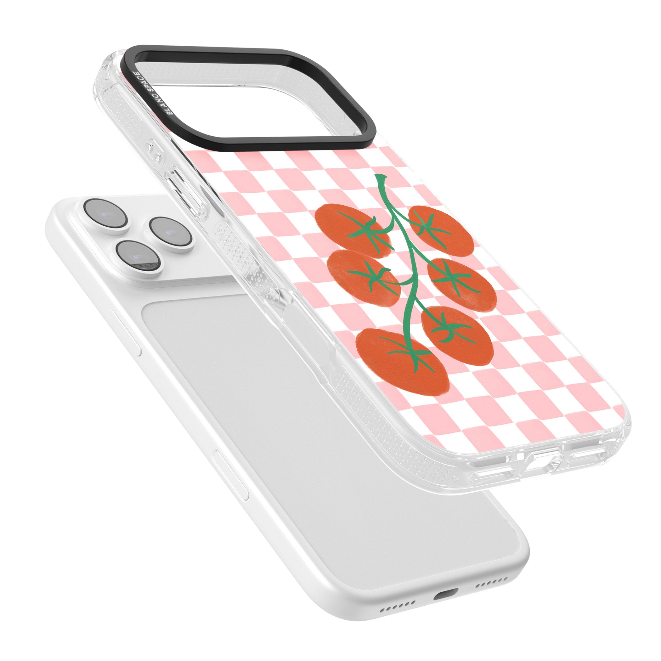 Loose Tomatoes iPhone 17 Pro Impact Air Clear Phone Case Colours