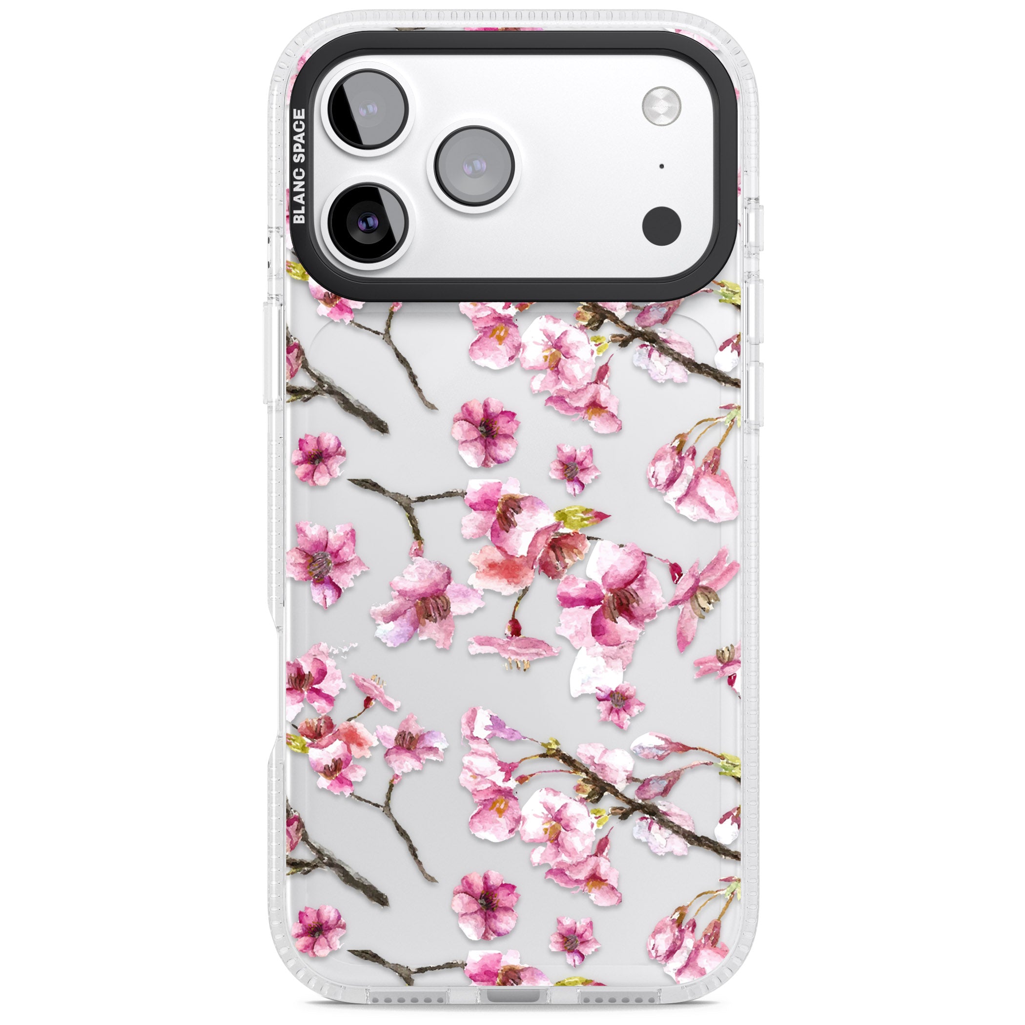 Sakura Bloom iPhone 17 Pro Impact Air Clear Phone Case