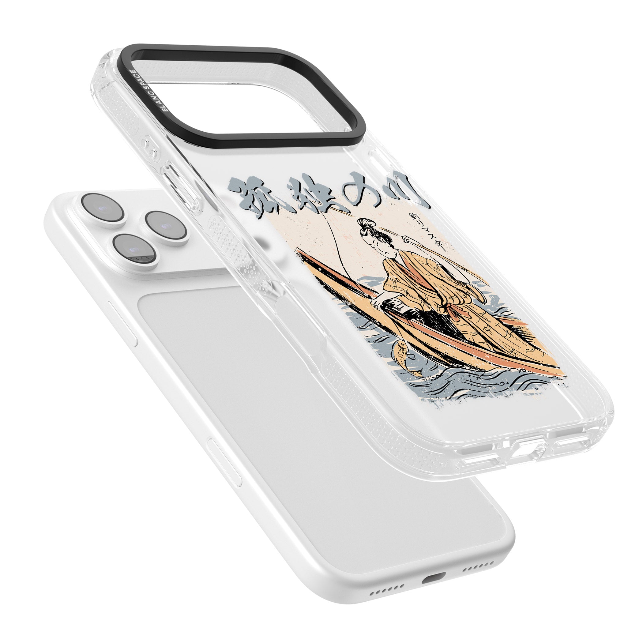 Japanese River iPhone 17 Pro Impact Air Clear Phone Case Colours