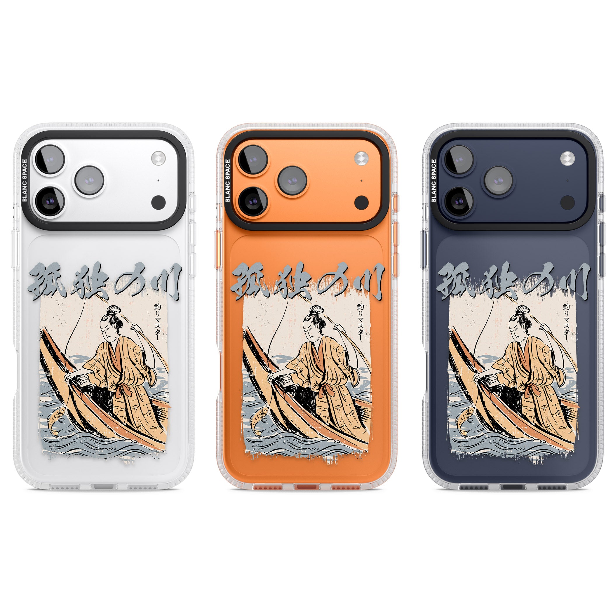 Japanese River iPhone 17 Pro Impact Air Clear Phone Case APT Impact Protection