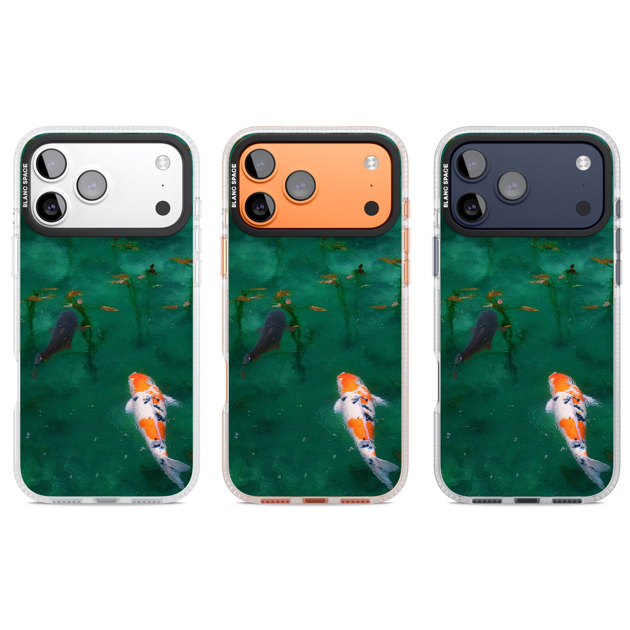 Koi Fish iPhone 17 Pro Impact Air Clear Phone Case APT Impact Protection