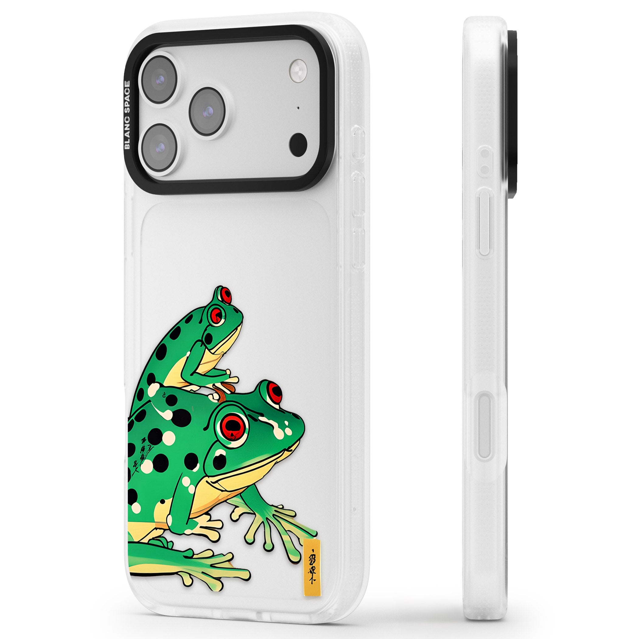 Jade Leap Frog Wallpaper iPhone Case | Blanc Space