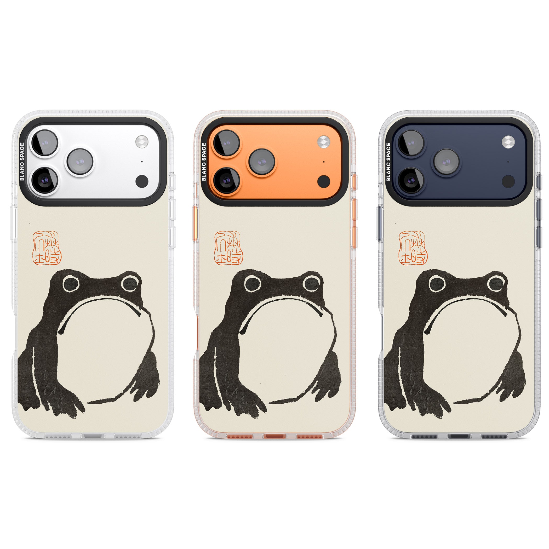 Matsumoto Hoji Kawaii Frog iPhone Case | Blanc Space