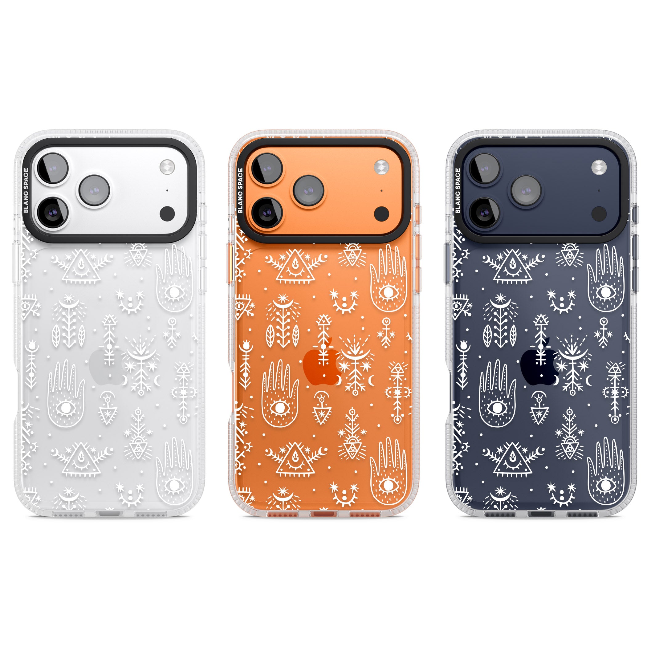 Mystic Symbols iPhone 17 Pro Impact Air Clear Phone Case APT Impact Protection