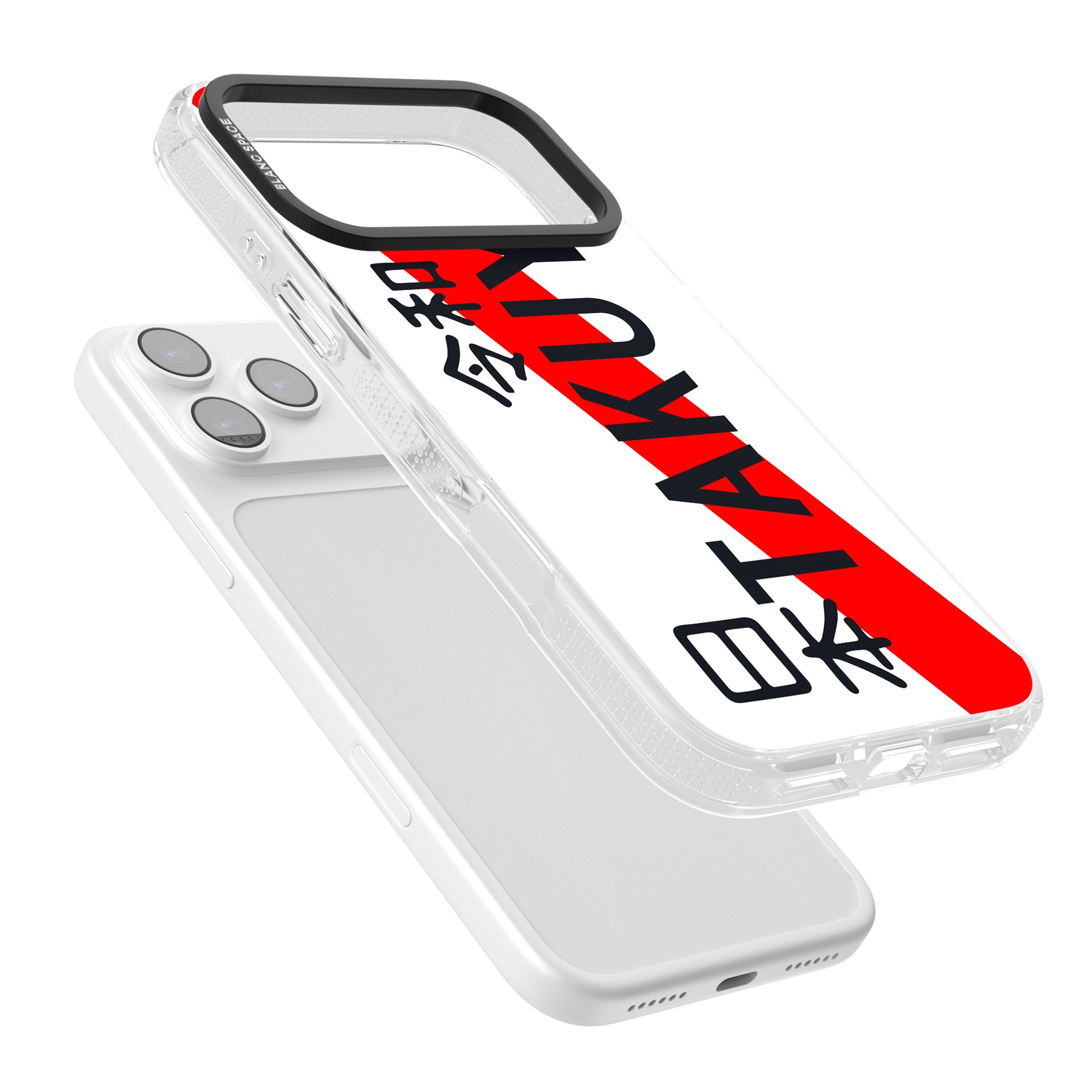 Personalised Japanese License Plate iPhone 17 Pro Impact Air Clear Phone Case Colours