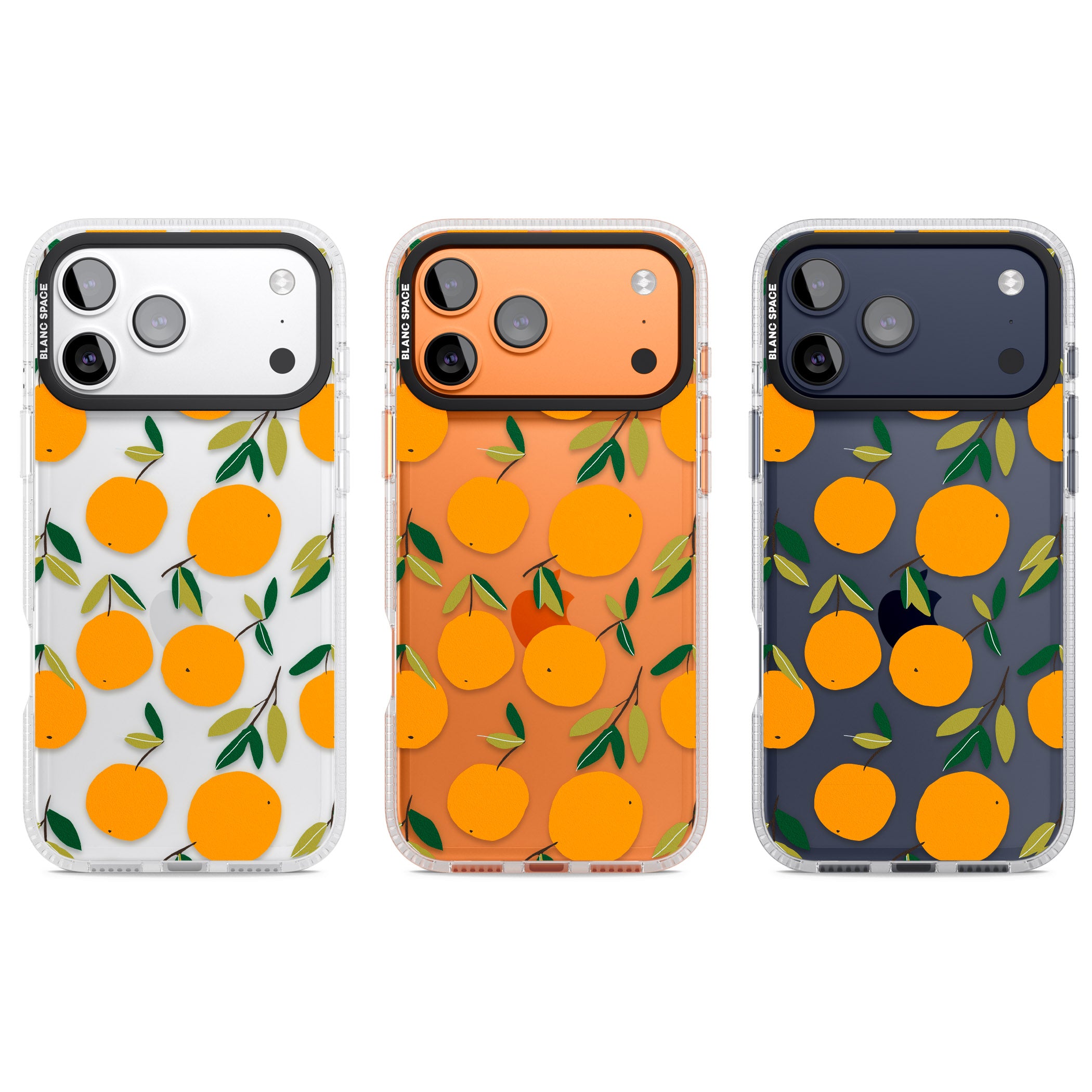 Citrus Grove iPhone 17 Pro Impact Air Clear Phone Case APT Impact Protection