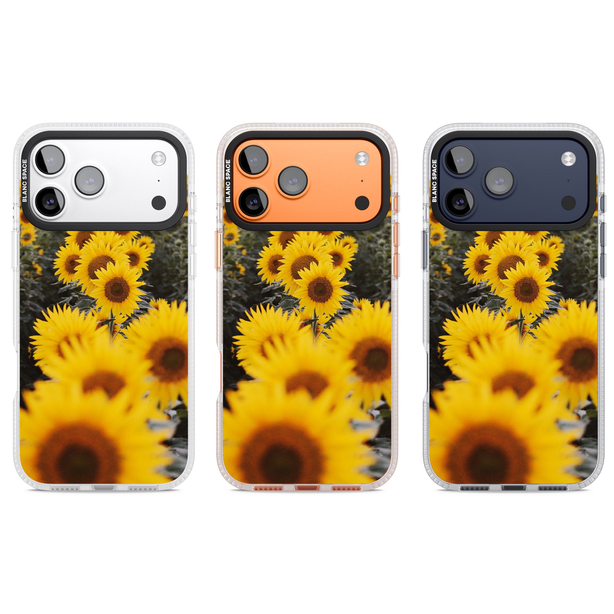 Sunflower Field iPhone 17 Pro Impact Air Clear Phone Case APT Impact Protection