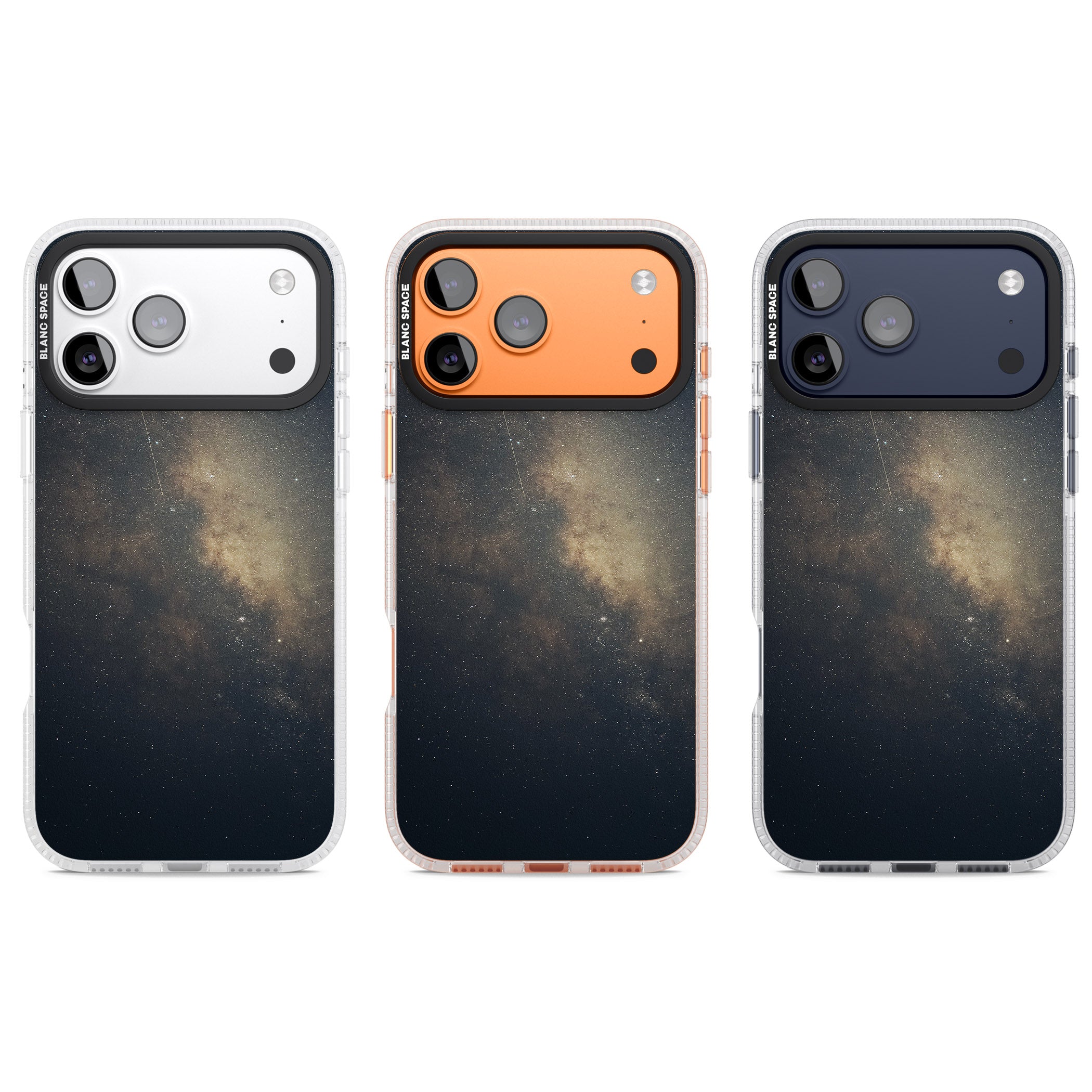 Cosmic Night Sky iPhone 17 Pro Impact Air Clear Phone Case APT Impact Protection