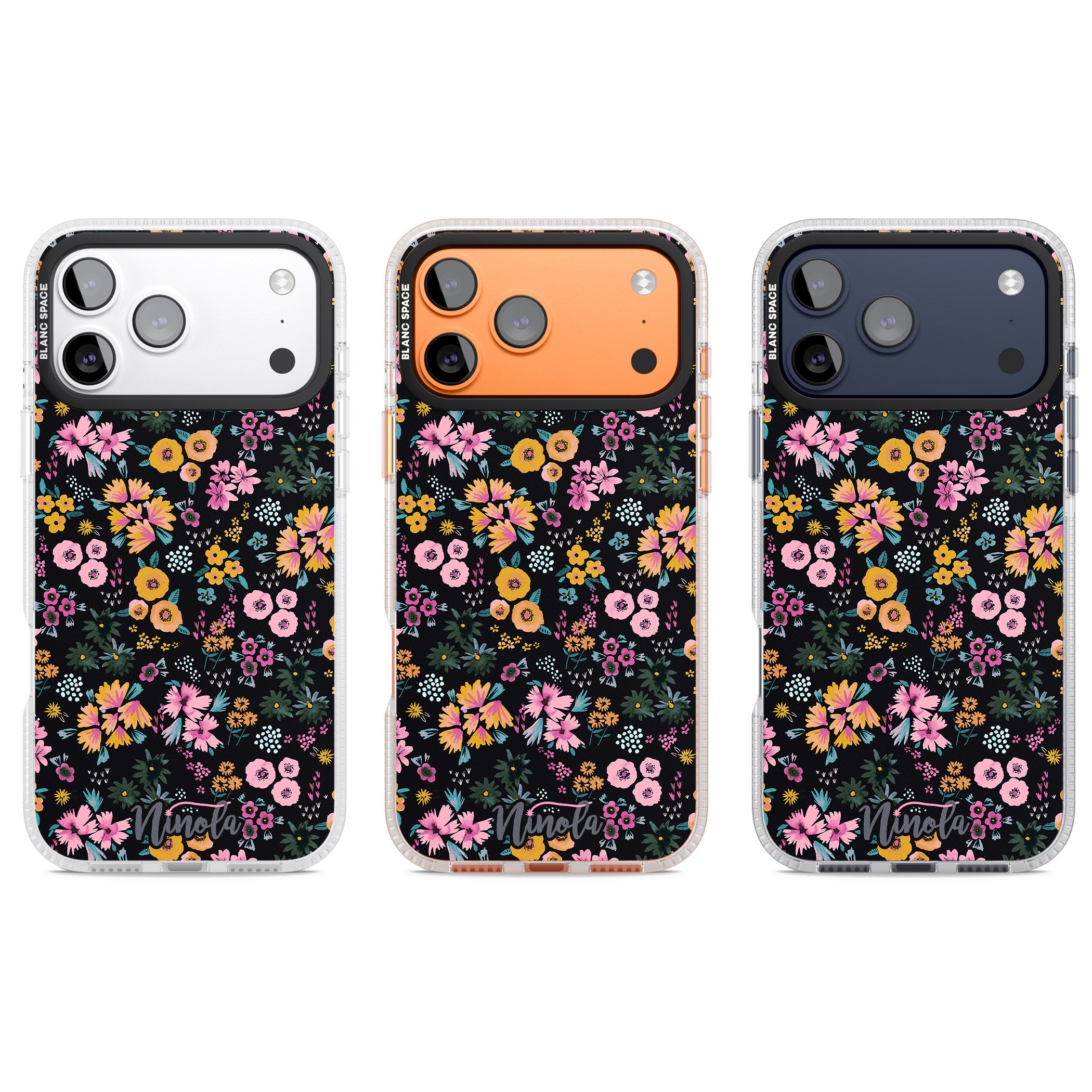 Blossom Field iPhone 17 Pro Impact Air Clear Phone Case APT Impact Protection