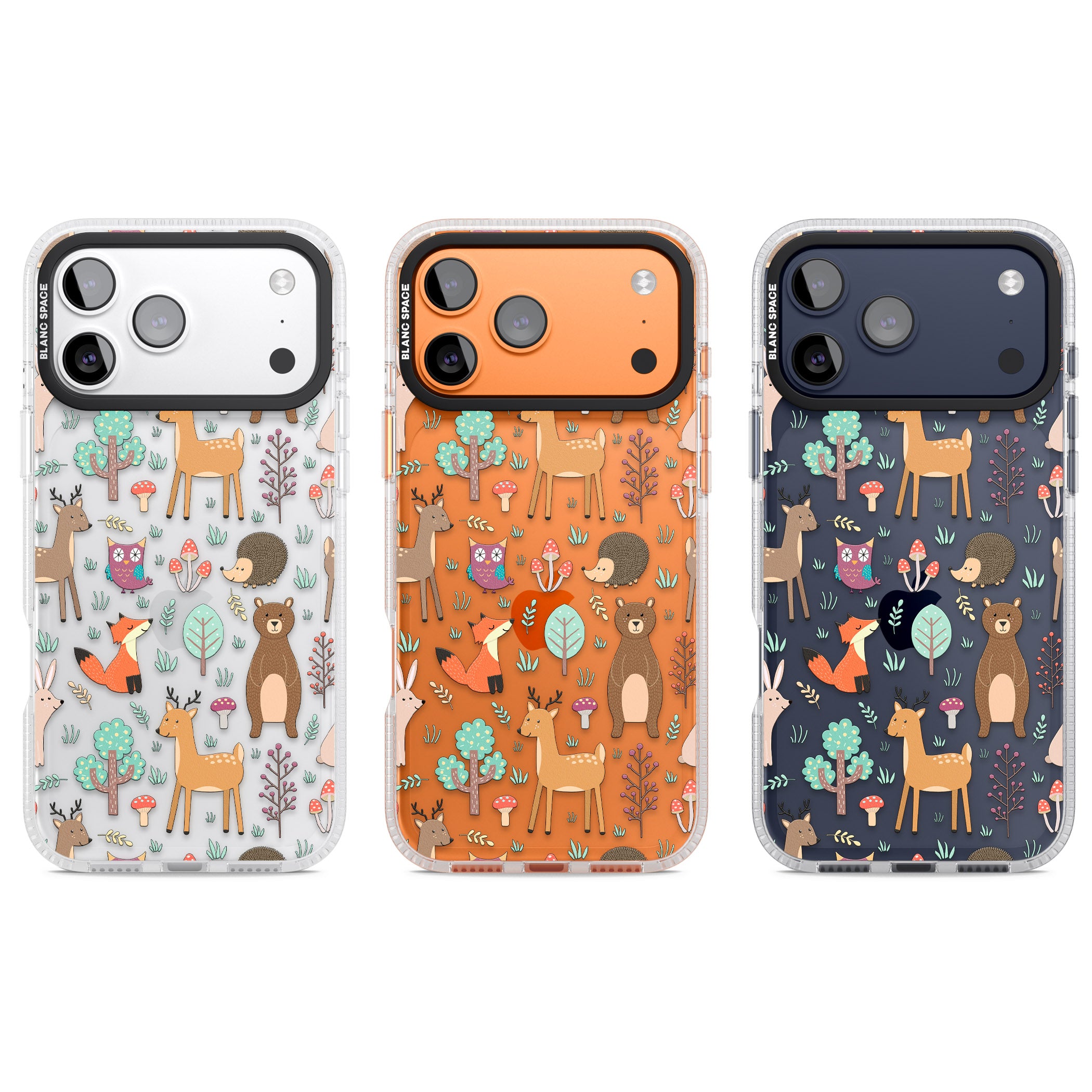 Wildlife Pattern iPhone 17 Pro Impact Air Clear Phone Case APT Impact Protection