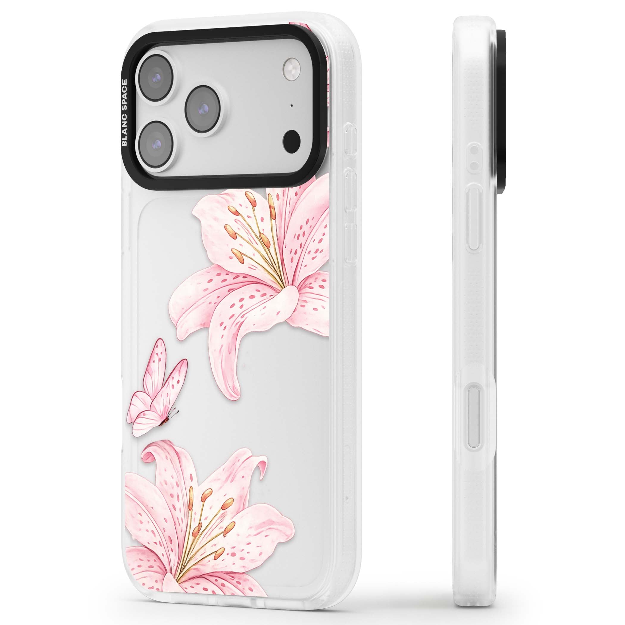 Lily Whisper Floral iPhone Case | Blanc Space