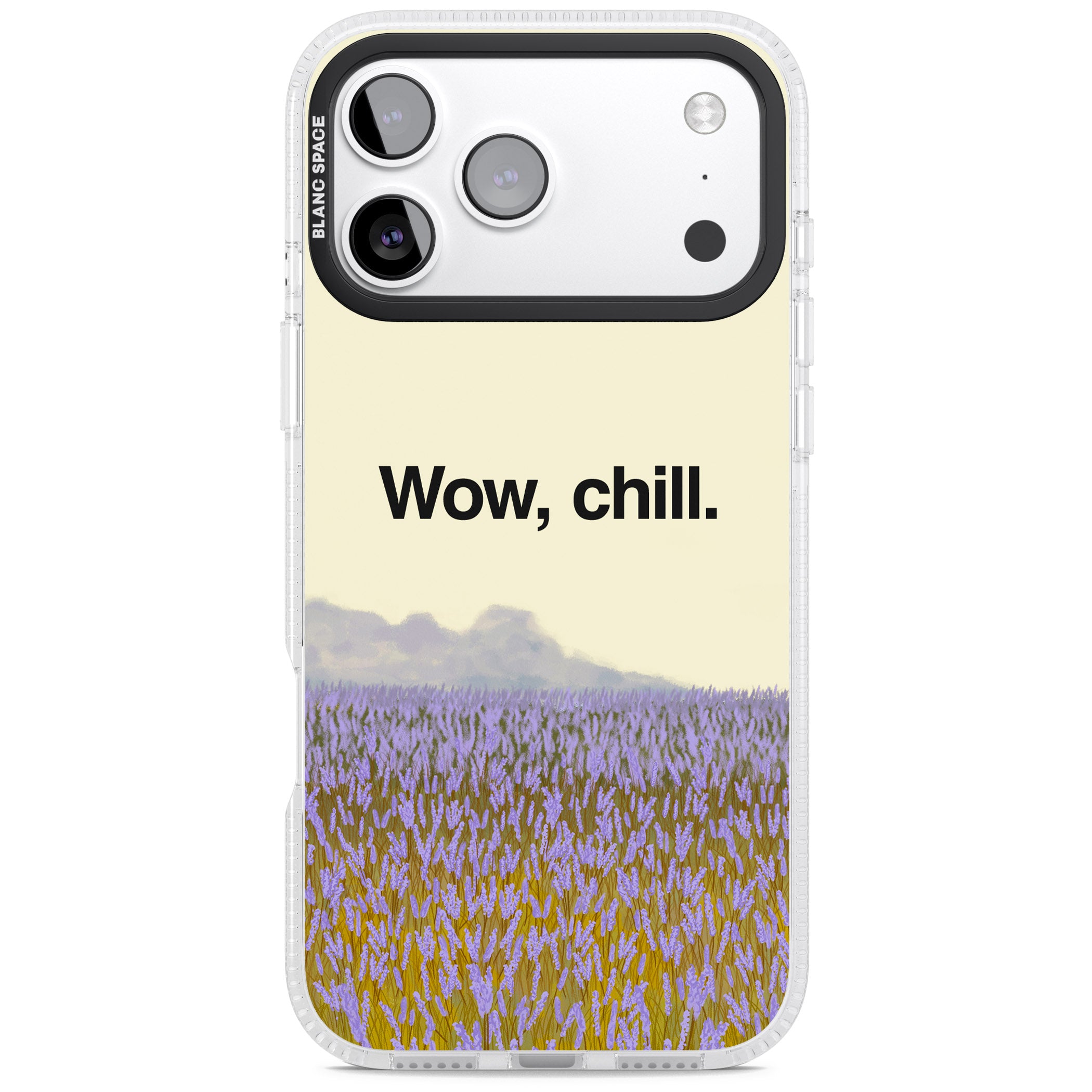 Wow, Chill iPhone 17 Pro Impact Air Clear Phone Case