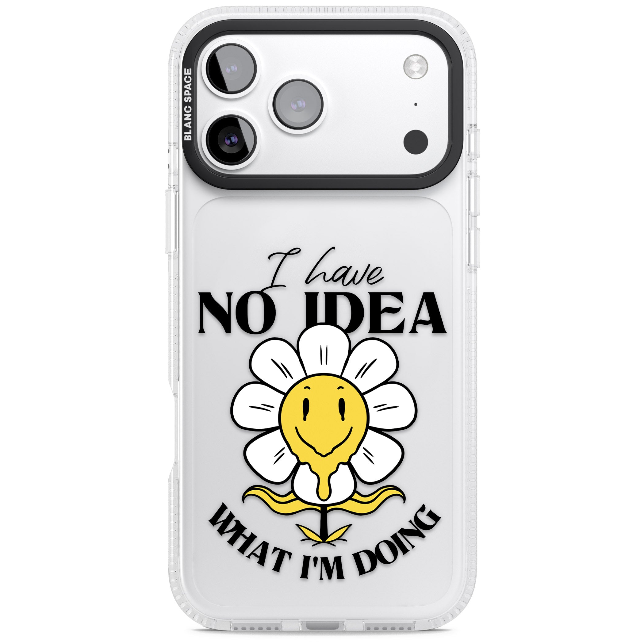 No Idea iPhone 17 Pro Impact Air Clear Phone Case