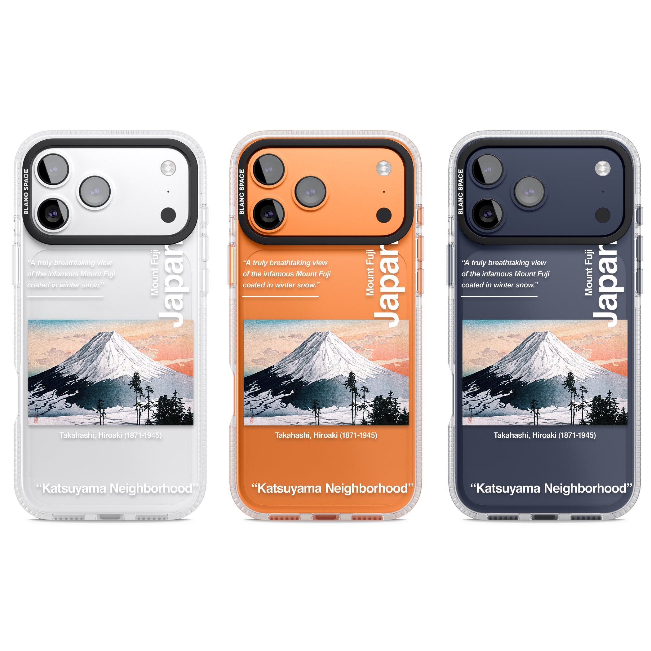 Katsuyama Neighborhood iPhone 17 Pro Impact Air Clear Phone Case APT Impact Protection