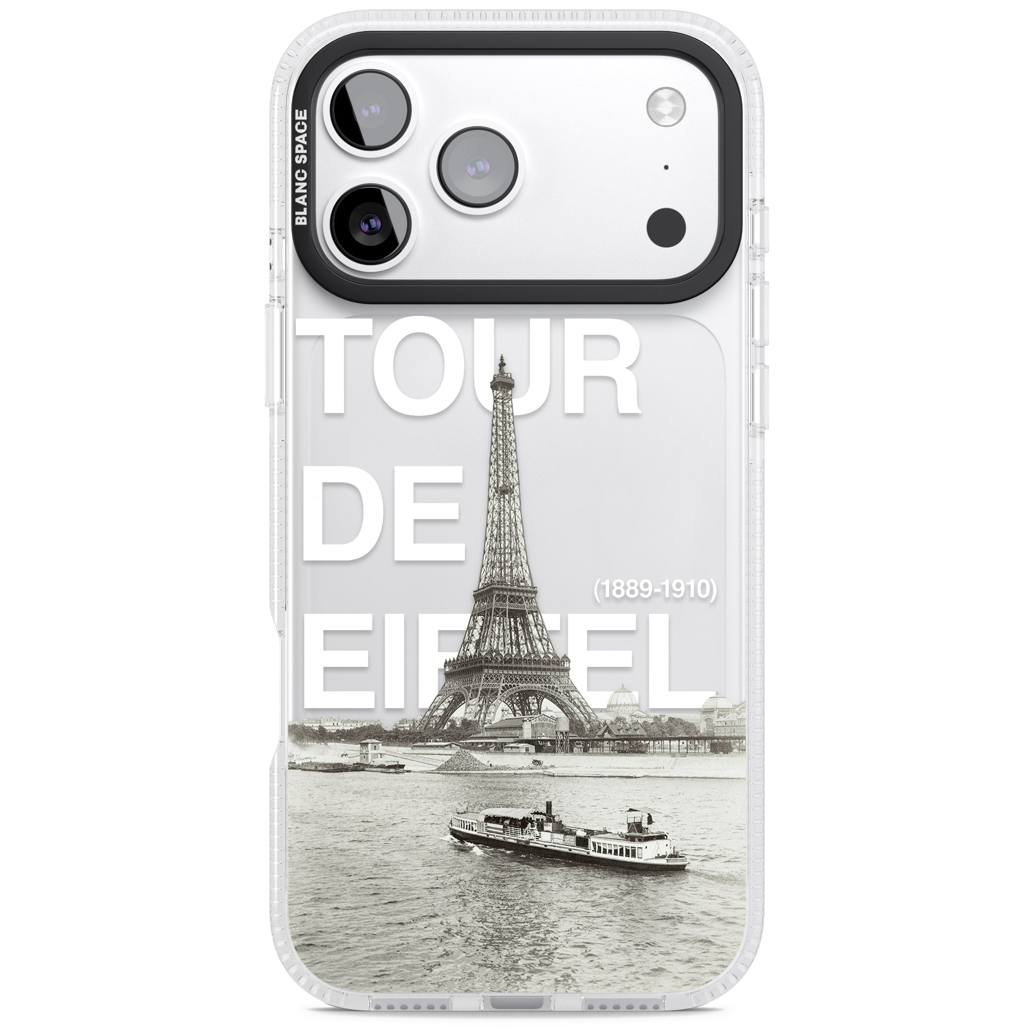 Tour De Eiffel iPhone 17 Pro Impact Air Clear Phone Case
