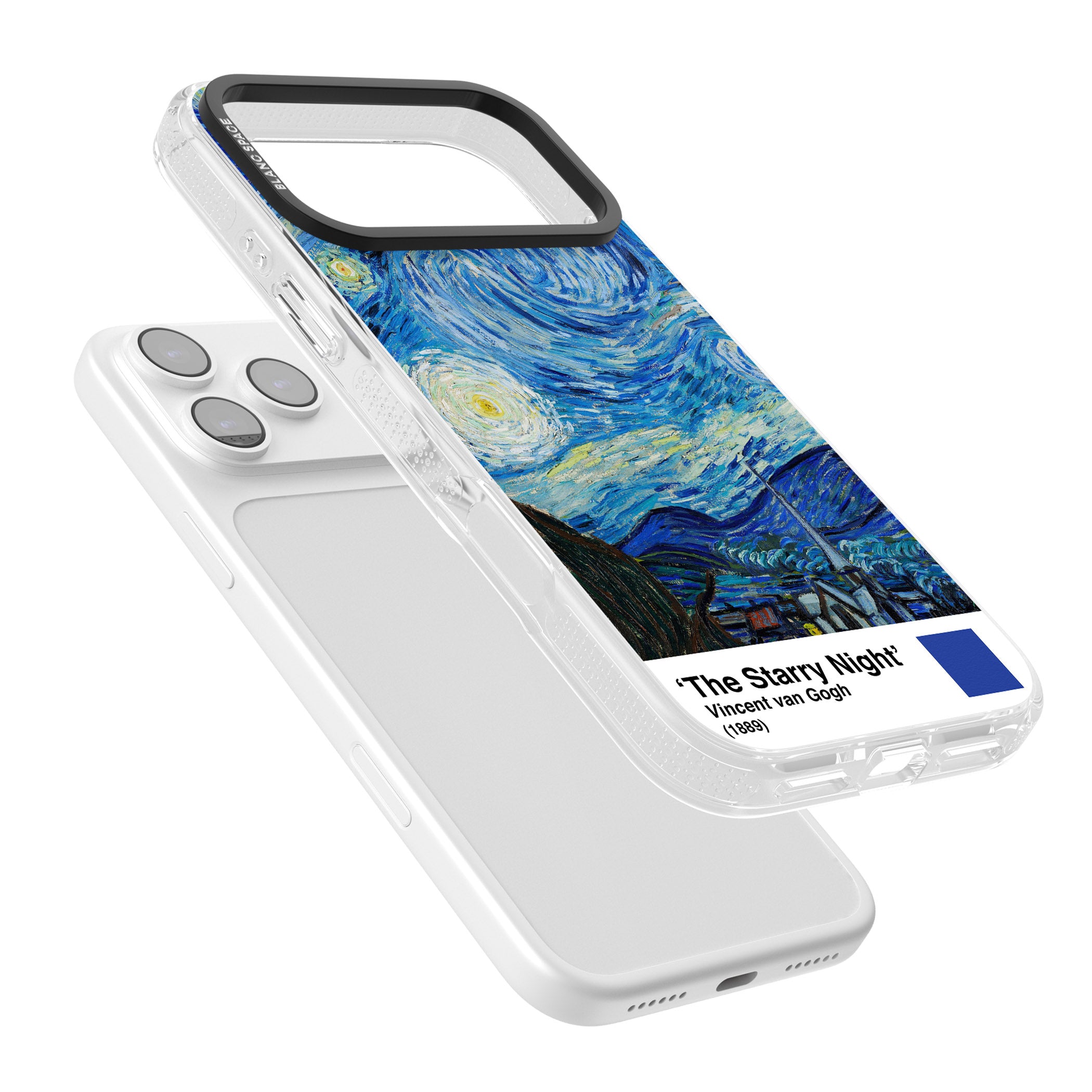 The Starry Night iPhone 17 Pro Impact Air Clear Phone Case Colours
