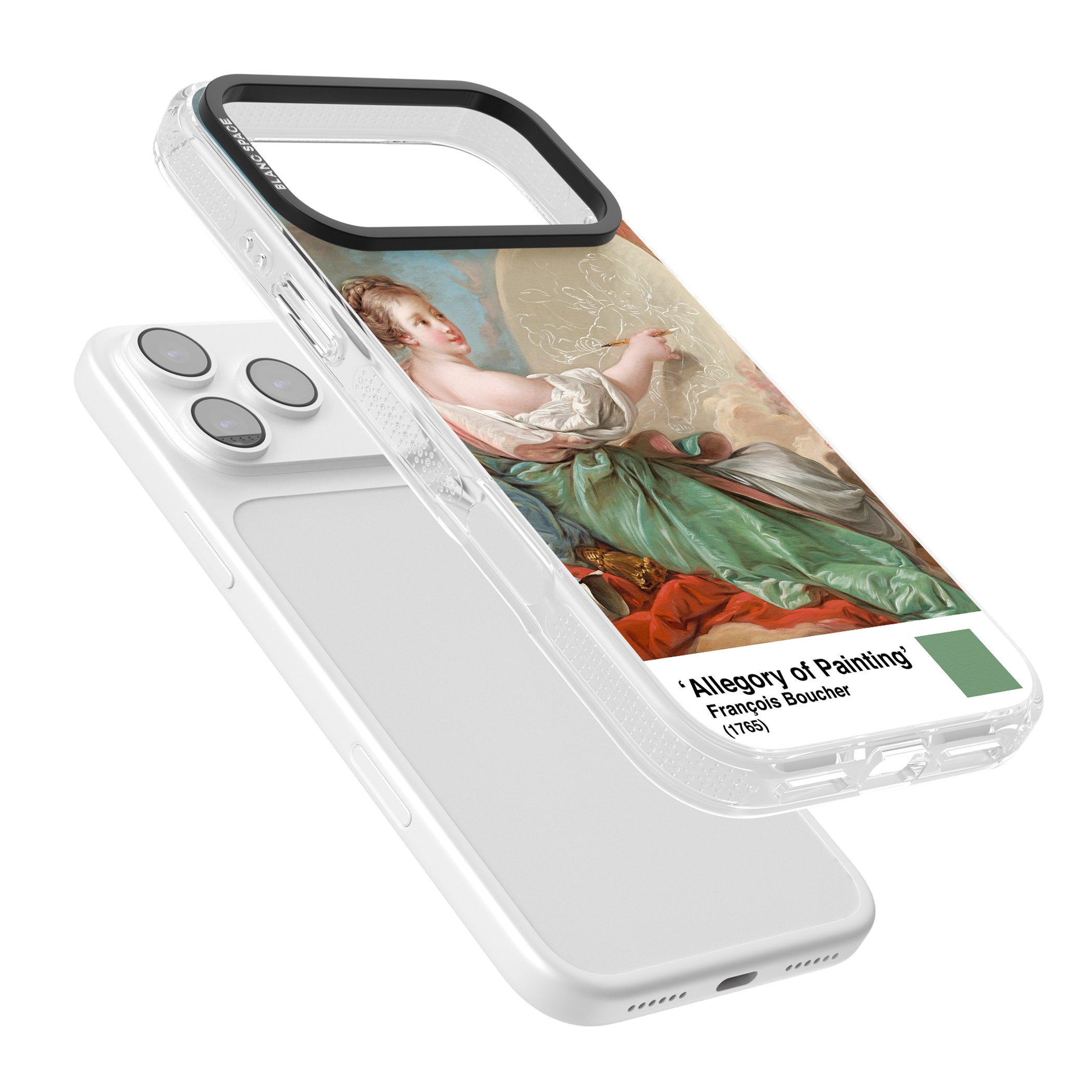 Allegory Of Painting iPhone 17 Pro Impact Air Clear Phone Case Colours
