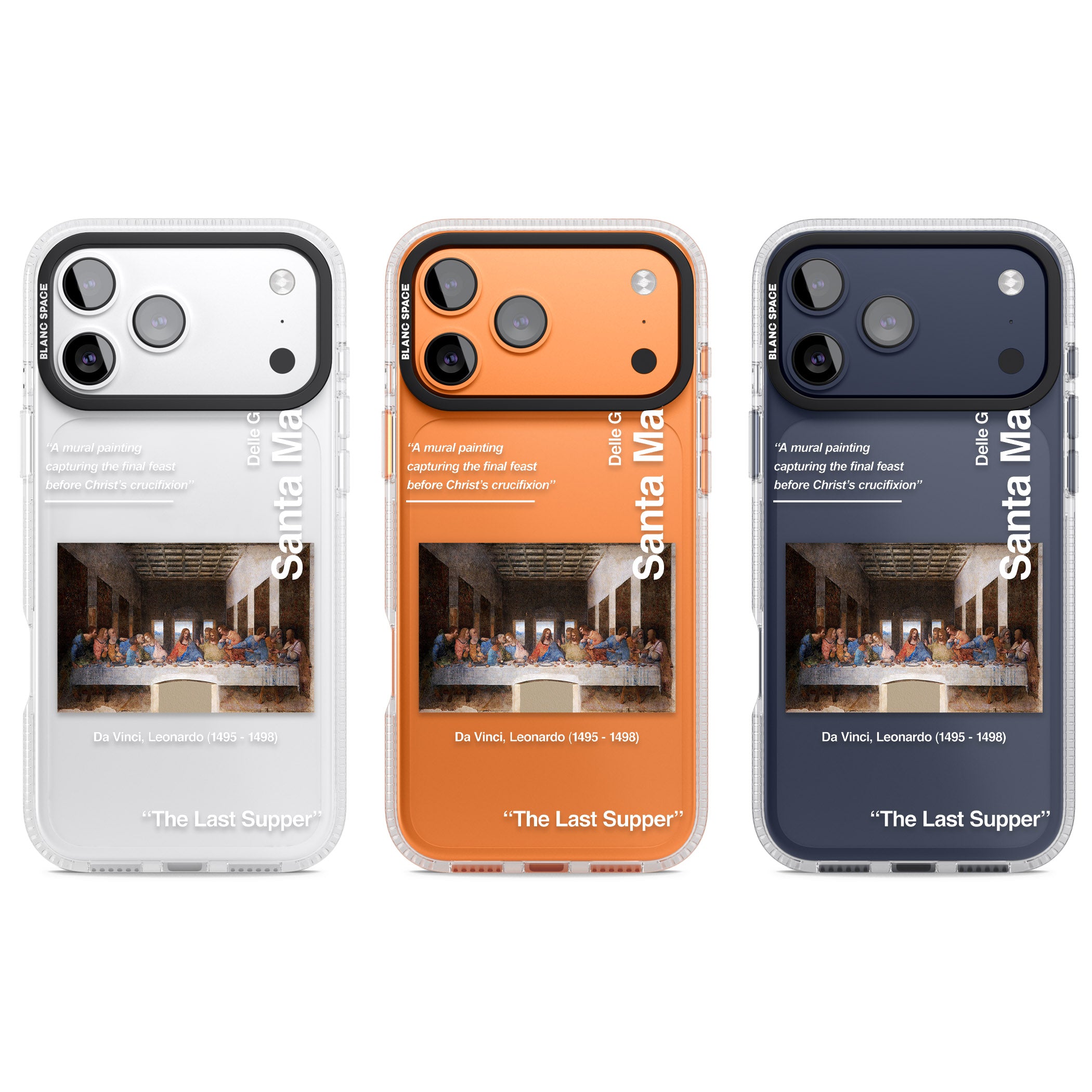 The Last Supper iPhone 17 Pro Impact Air Clear Phone Case APT Impact Protection