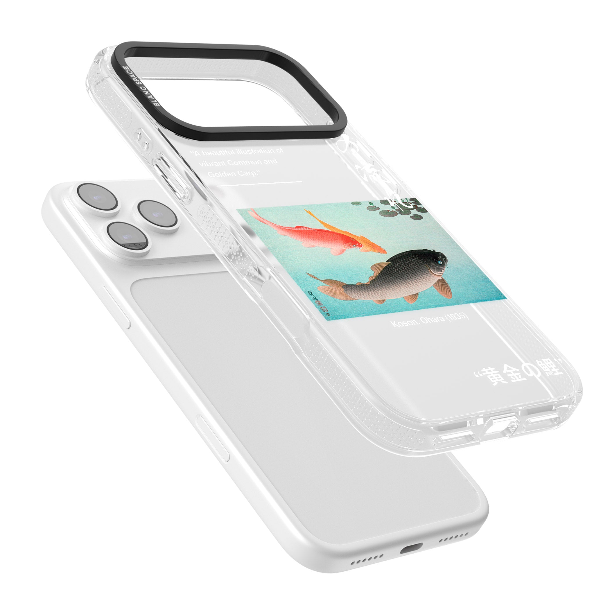Golden Carp iPhone 17 Pro Impact Air Clear Phone Case Colours