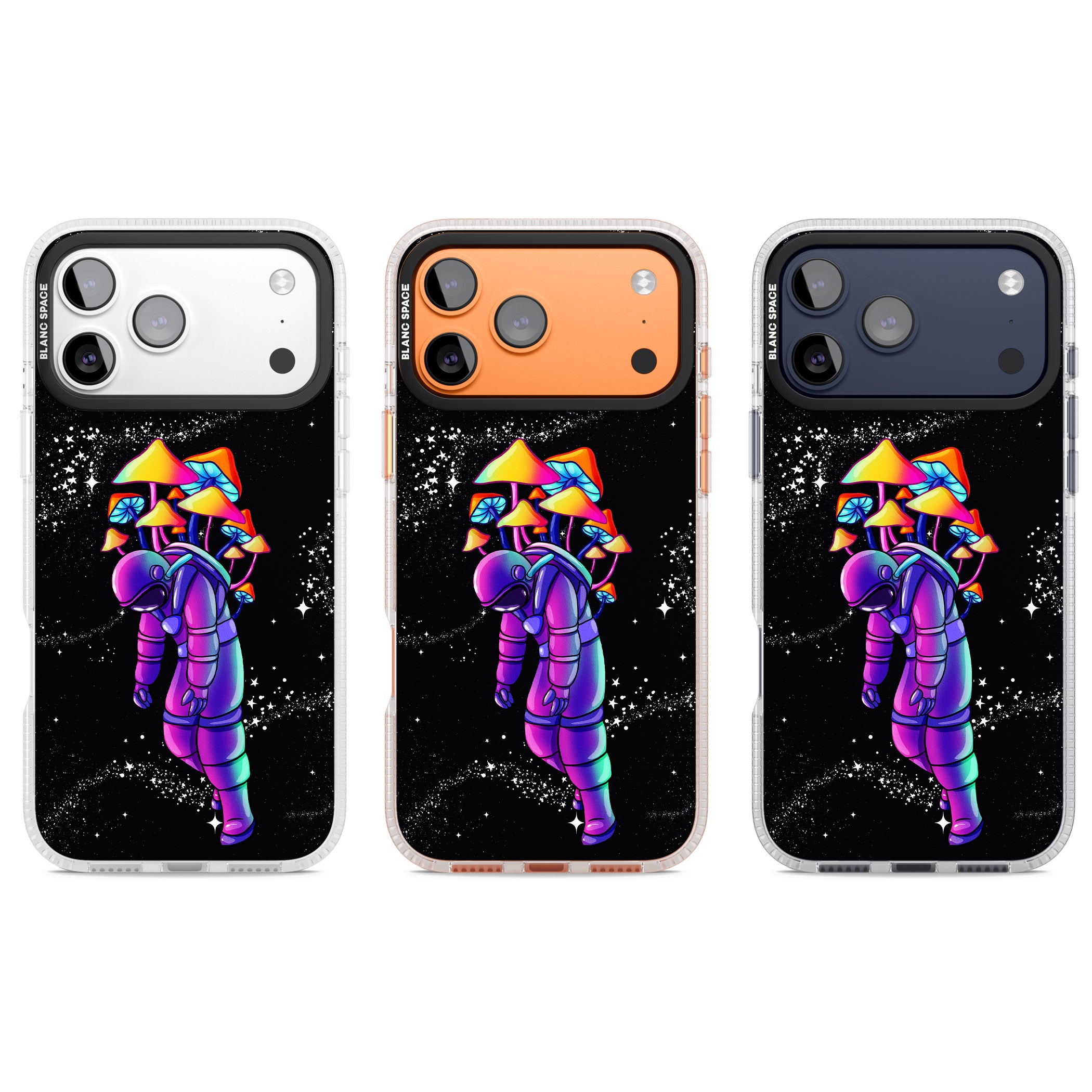 Space Mutation iPhone 17 Pro Impact Air Clear Phone Case APT Impact Protection