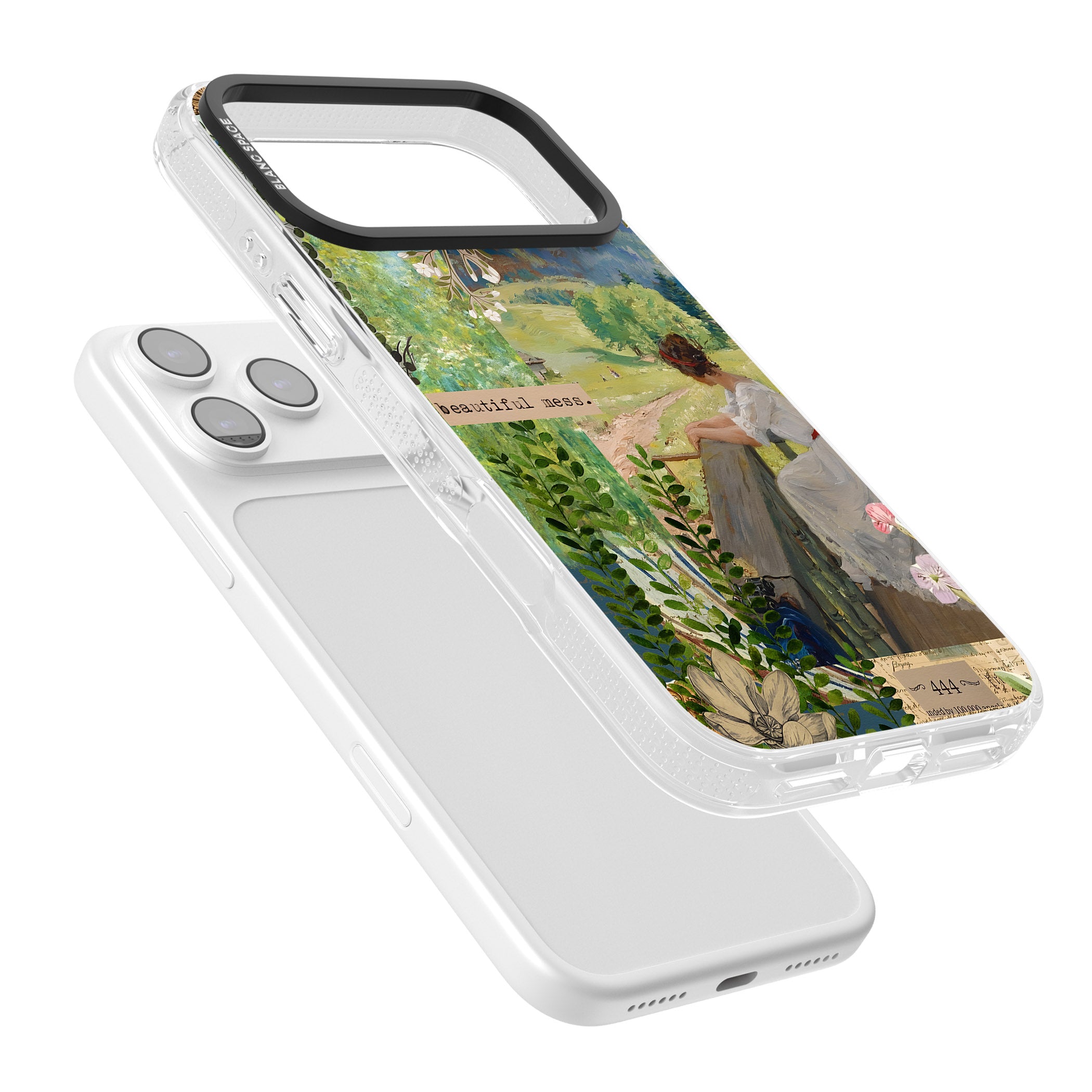 Beautiful Mess iPhone 17 Pro Impact Air Clear Phone Case Colours