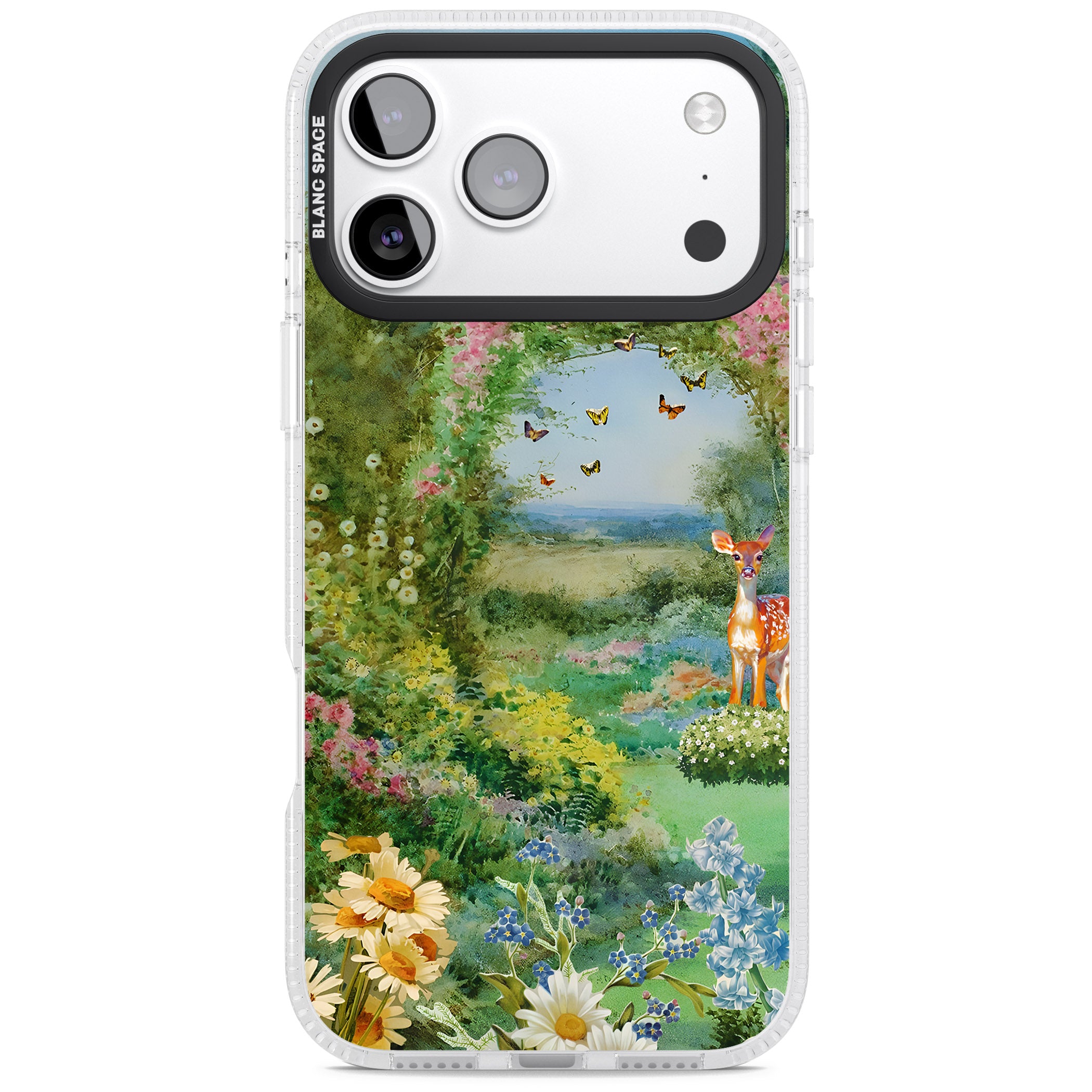 Flourishing Meadow iPhone 17 Pro Impact Air Clear Phone Case