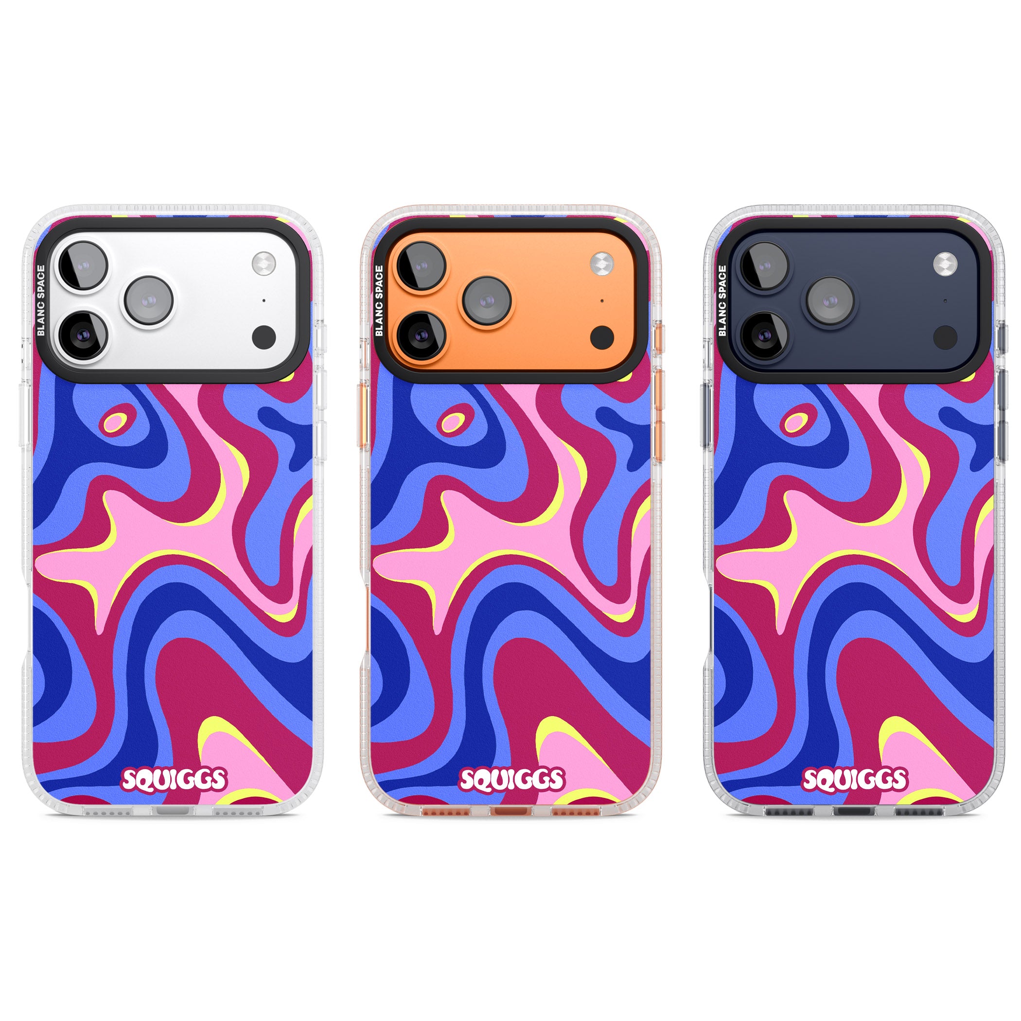 Blue Lava iPhone 17 Pro Impact Air Clear Phone Case APT Impact Protection