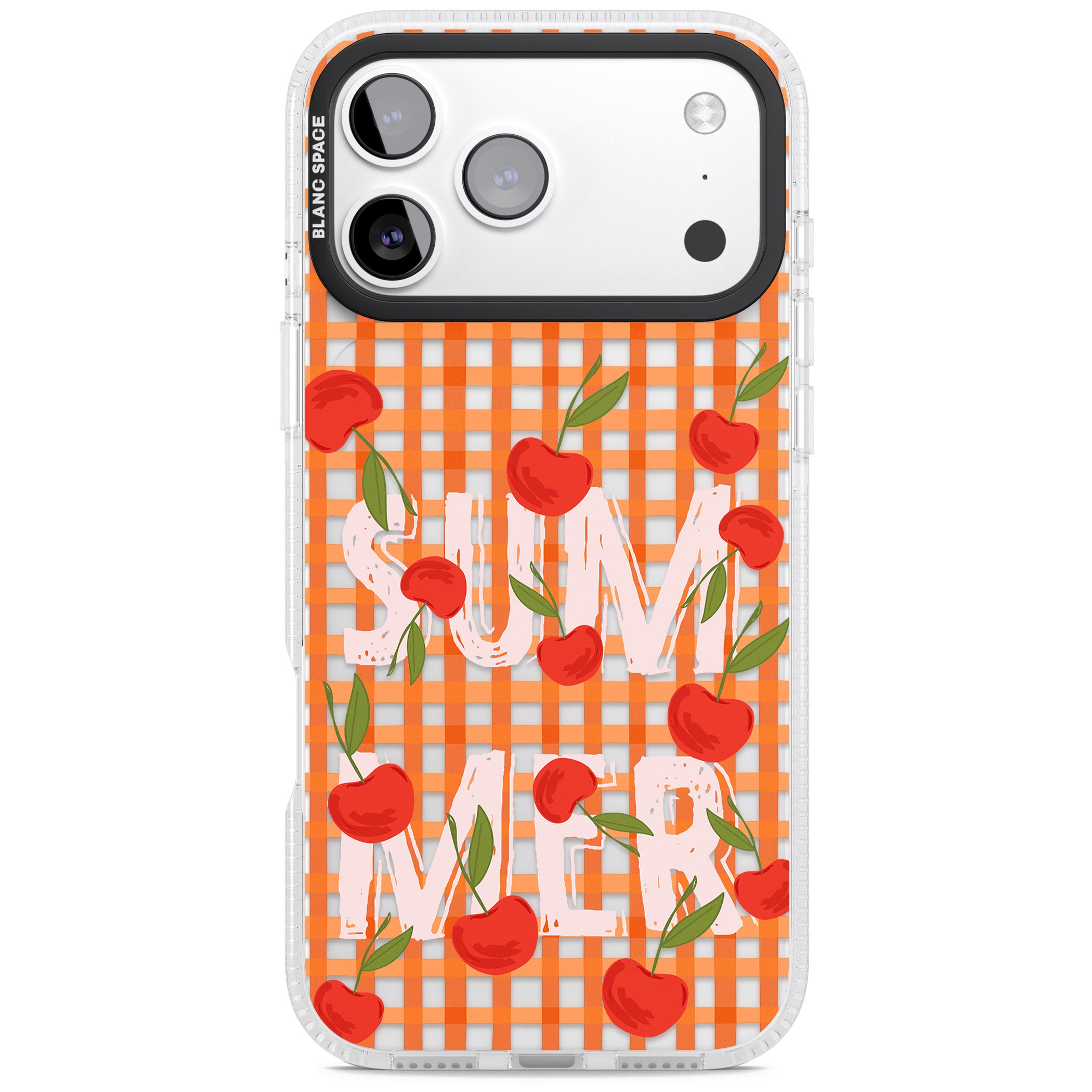 Summer Tomatoes iPhone 17 Pro Impact Air Clear Phone Case