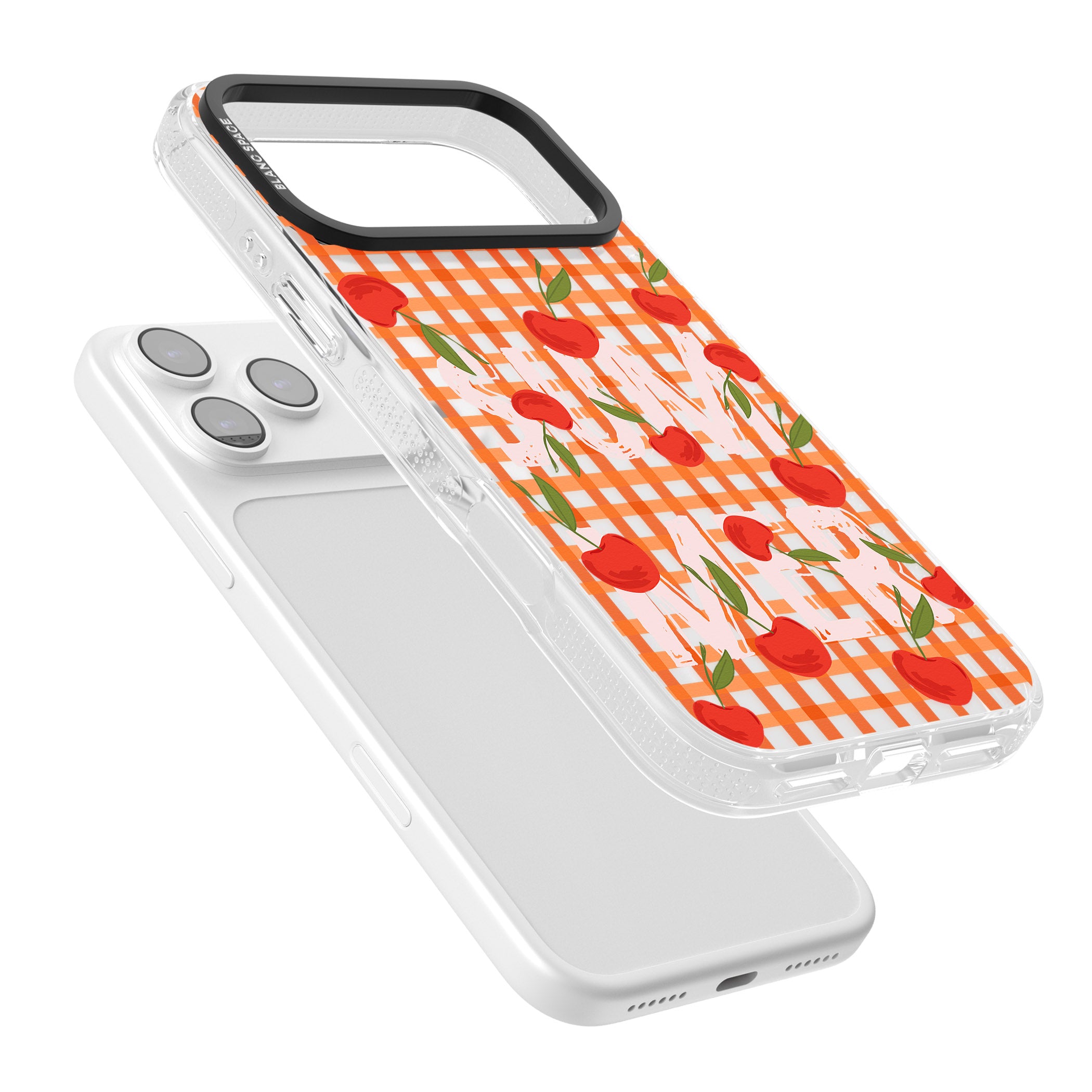 Summer Tomatoes iPhone 17 Pro Impact Air Clear Phone Case Colours