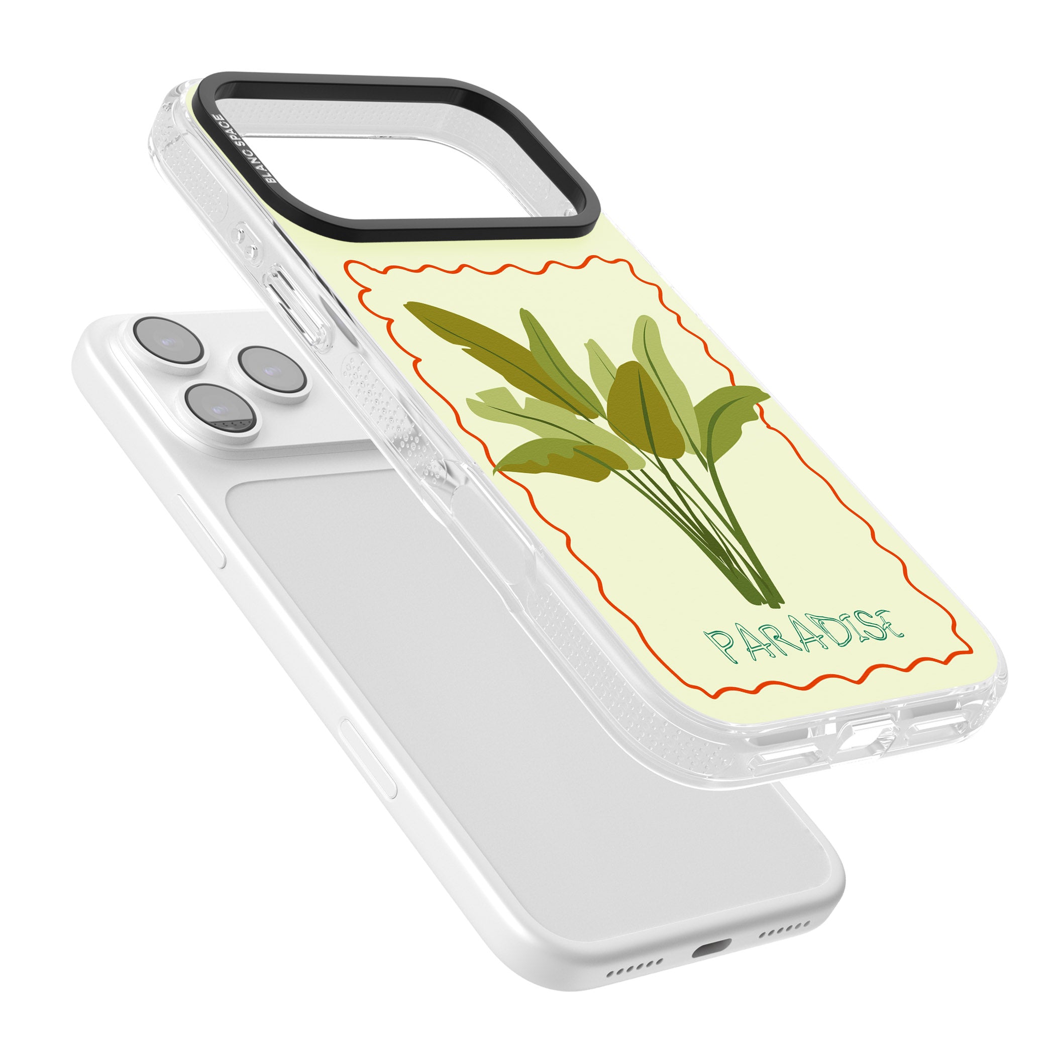 Paradies Plant iPhone 17 Pro Impact Air Clear Phone Case Colours