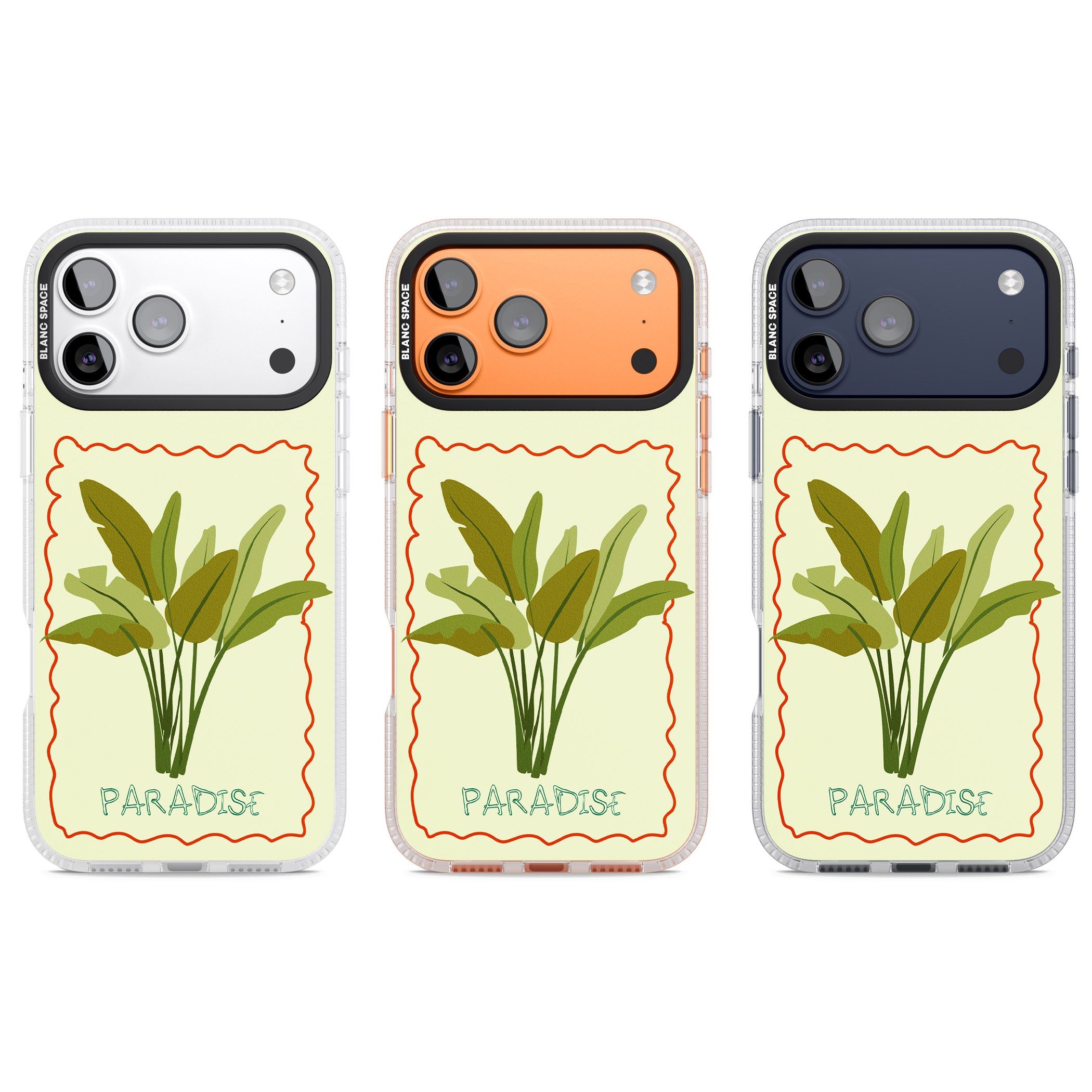 Paradies Plant iPhone 17 Pro Impact Air Clear Phone Case APT Impact Protection
