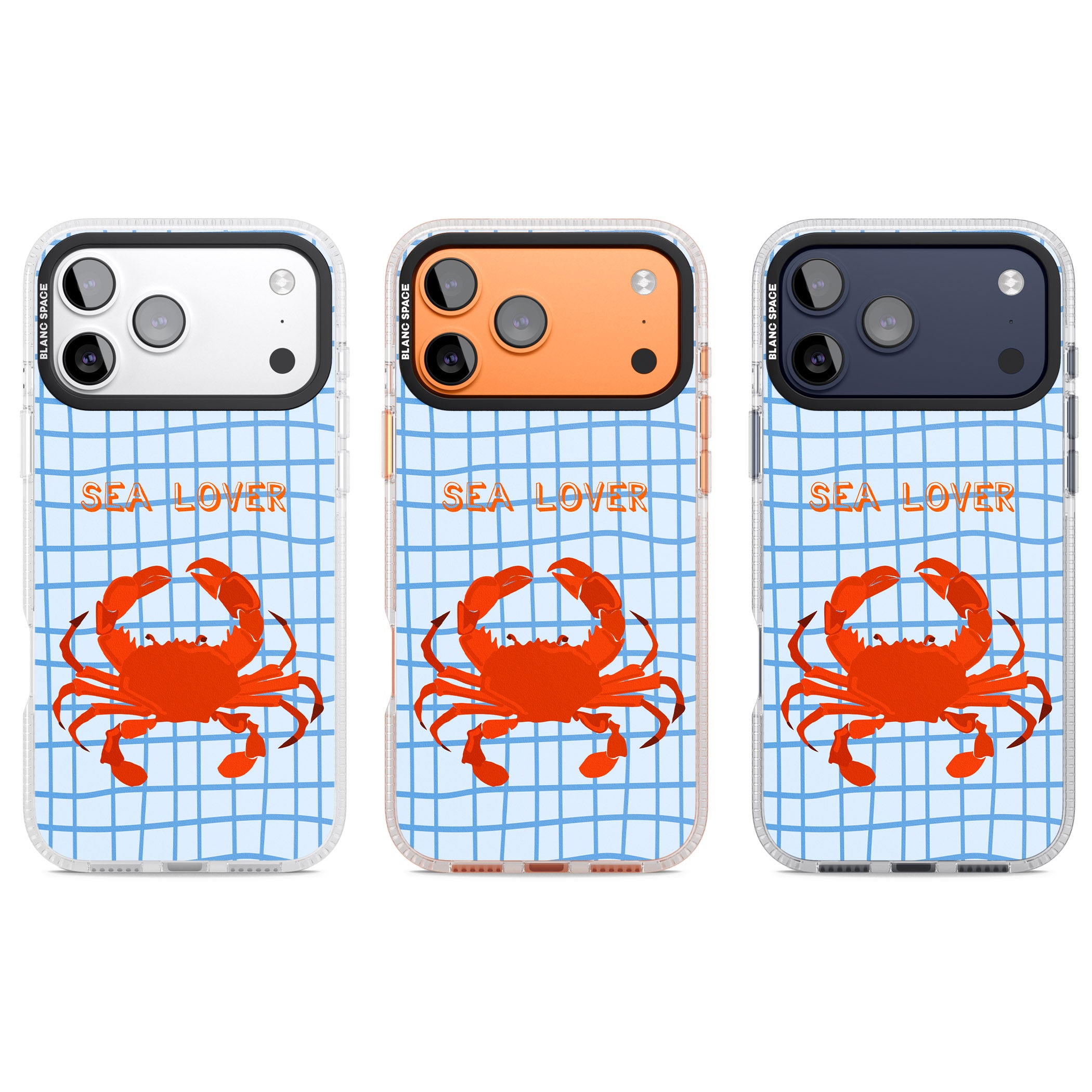 Sea Lover iPhone 17 Pro Impact Air Clear Phone Case APT Impact Protection