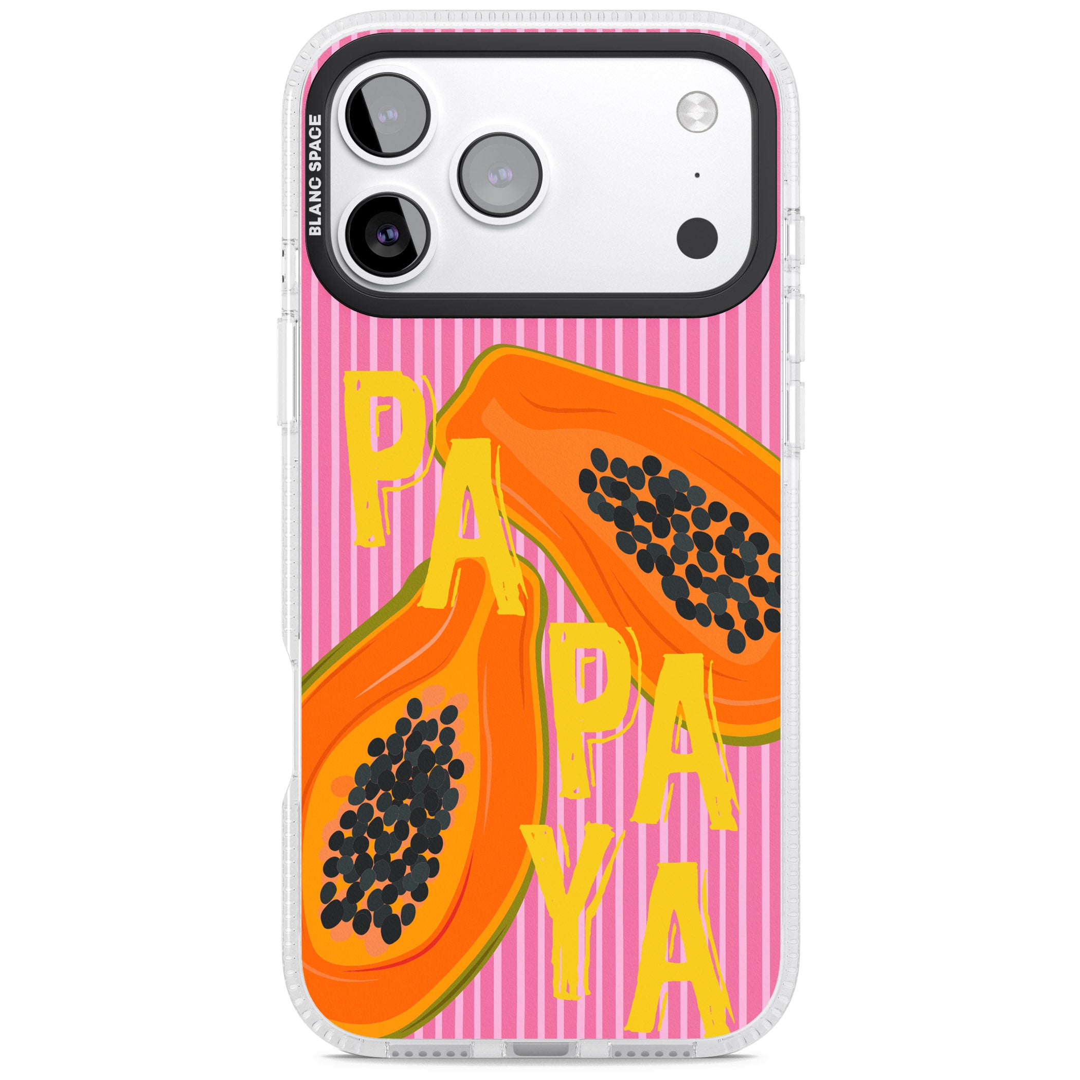Papaya iPhone 17 Pro Impact Air Clear Phone Case