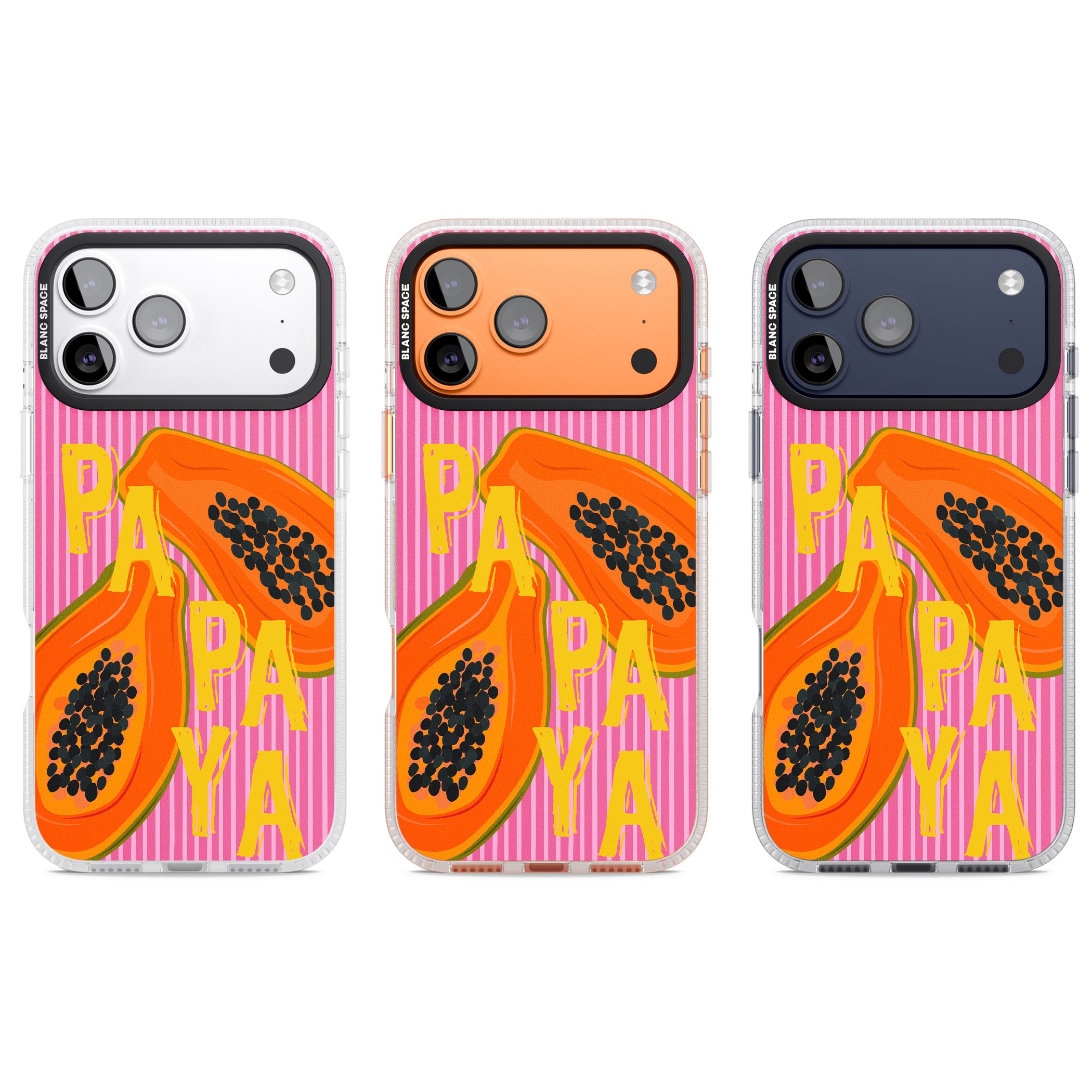 Papaya iPhone 17 Pro Impact Air Clear Phone Case APT Impact Protection