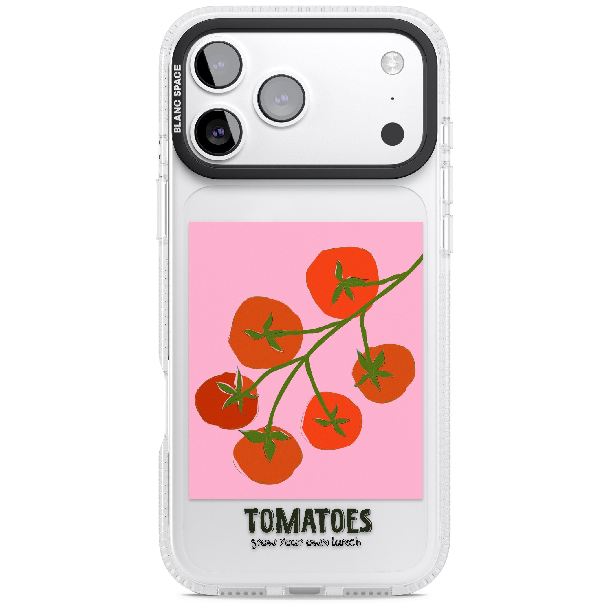 Own Tomatoes iPhone 17 Pro Impact Air Clear Phone Case