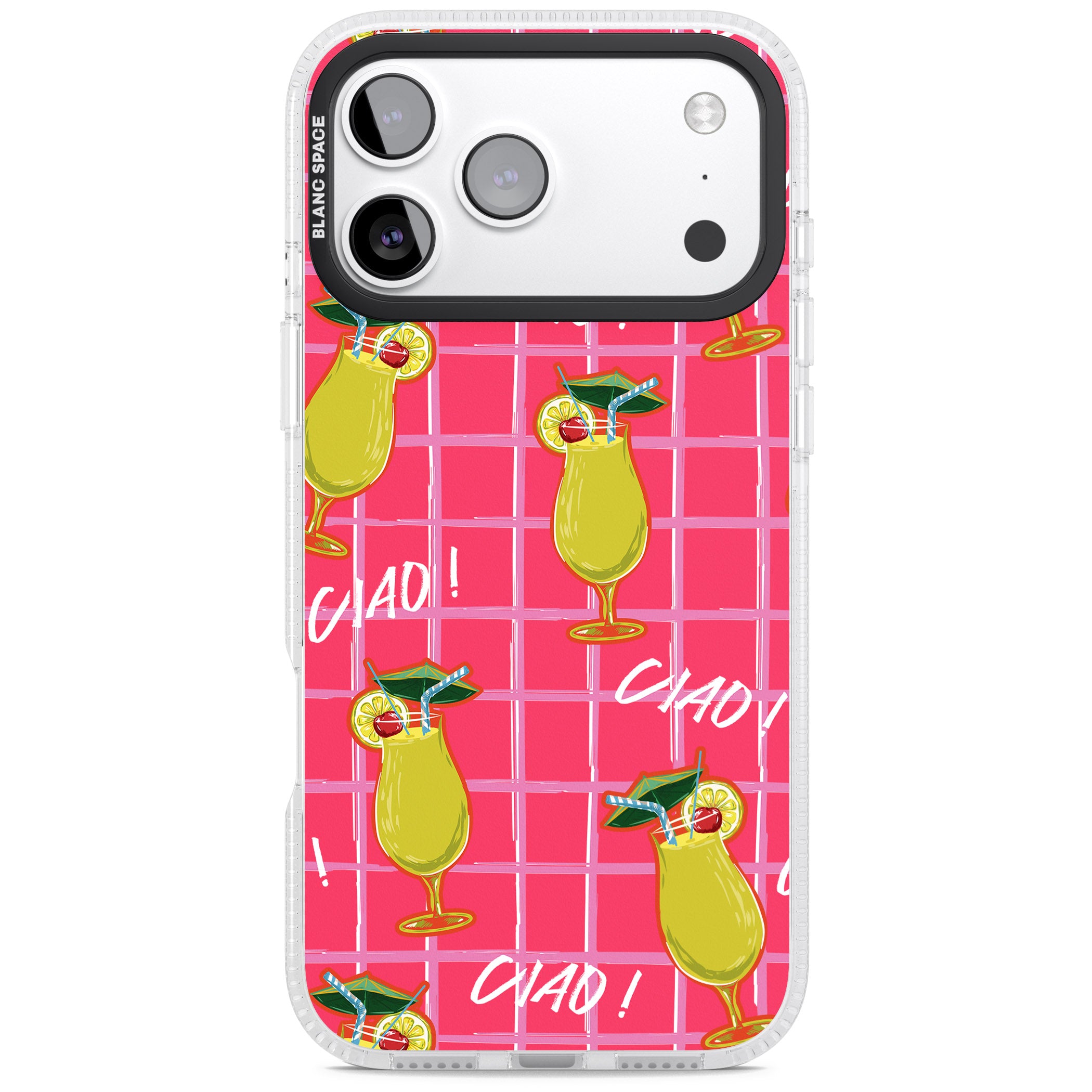 Ciao Lemons iPhone 17 Pro Impact Air Clear Phone Case