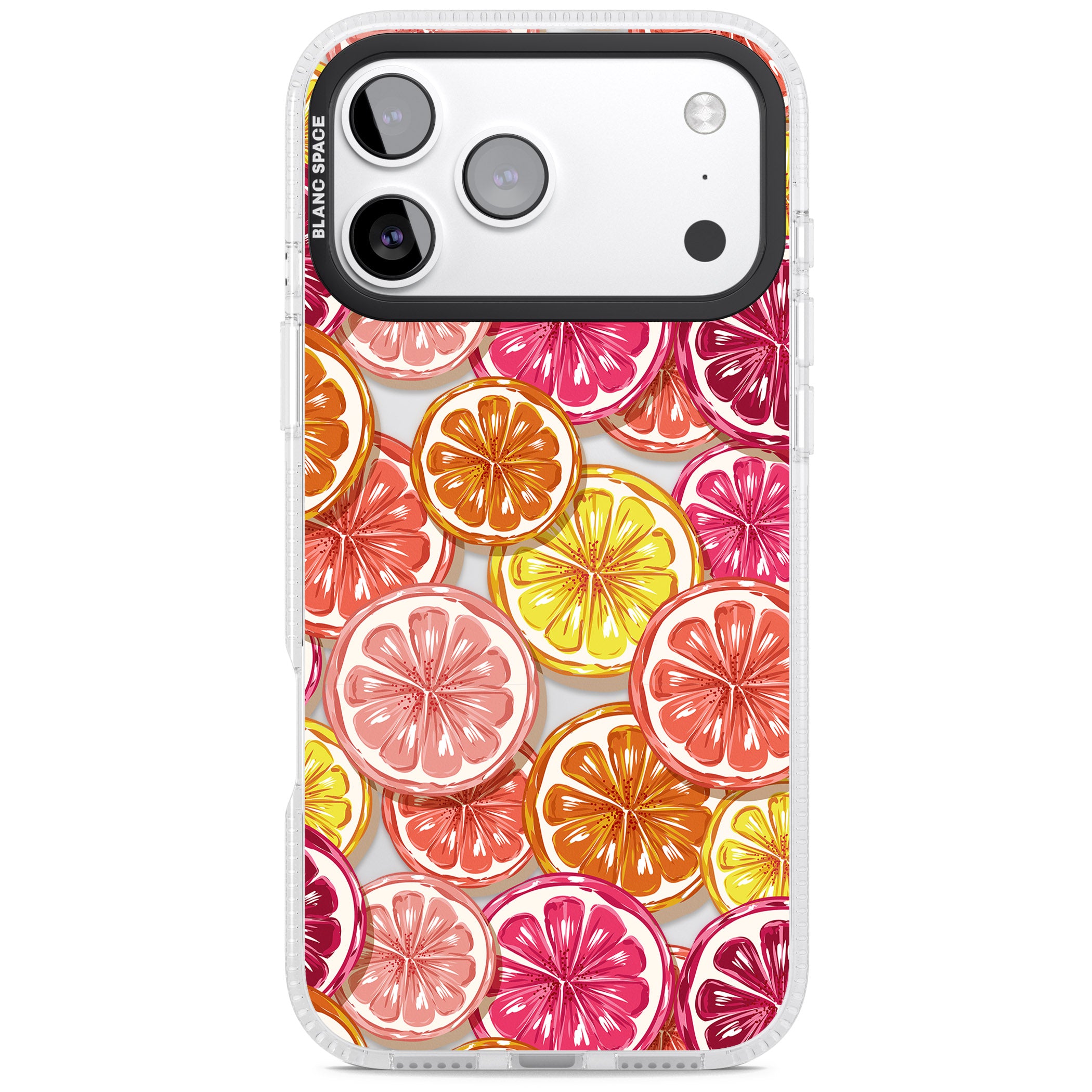 Citrus Fiesta iPhone 17 Pro Impact Air Clear Phone Case