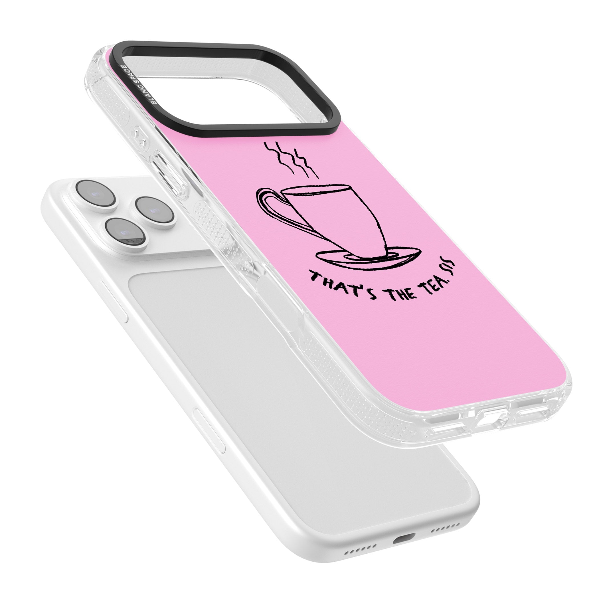 That'S The Tea Sis iPhone 17 Pro Impact Air Clear Phone Case Colours