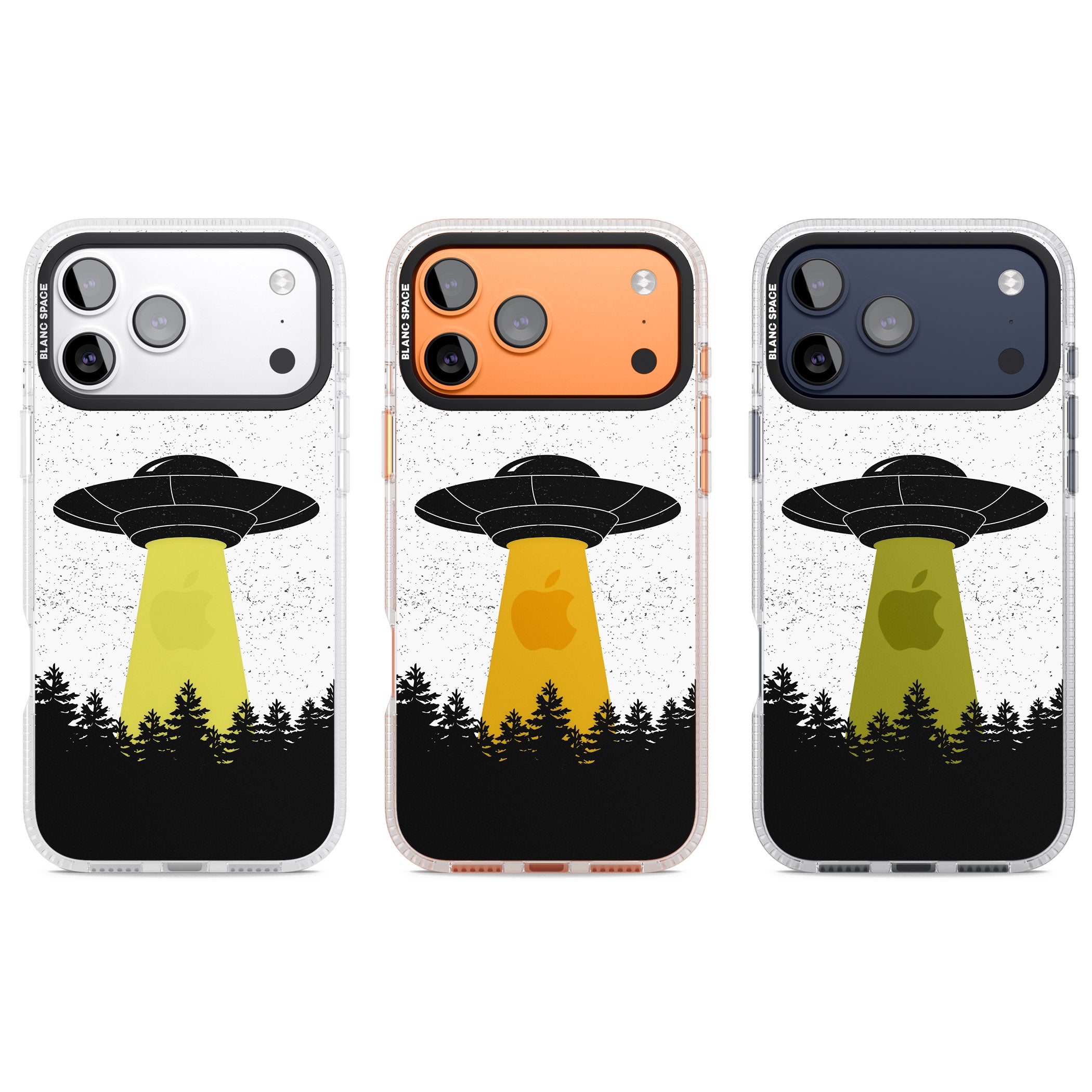 Alien Abduction iPhone 17 Pro Impact Air Clear Phone Case APT Impact Protection