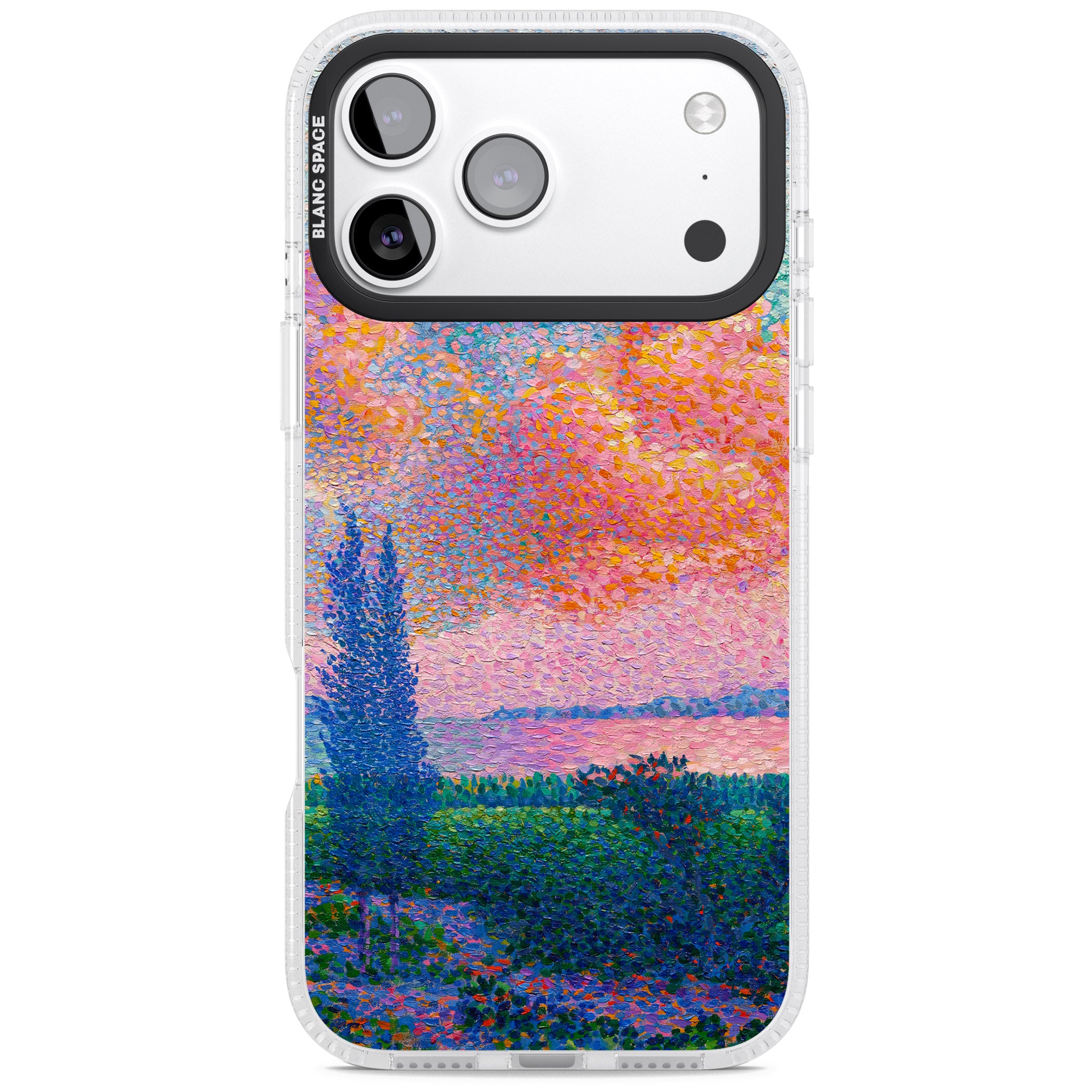 The Pink Cloud iPhone 17 Pro Impact Air Clear Phone Case